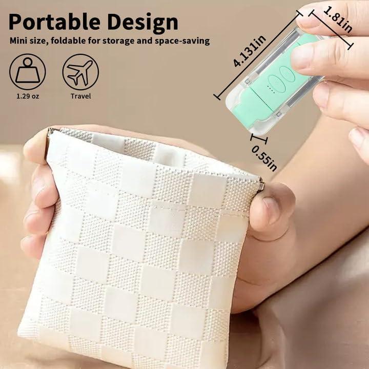 Luz de Libro Recargable Bsdgeclogy Clip-On Verde 80 Horas