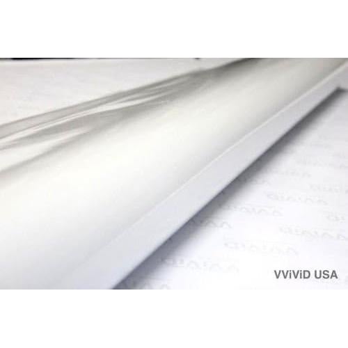 Vinilo Envoltura Automotriz VViViD Blanco Brillante 30.48x152.4cm