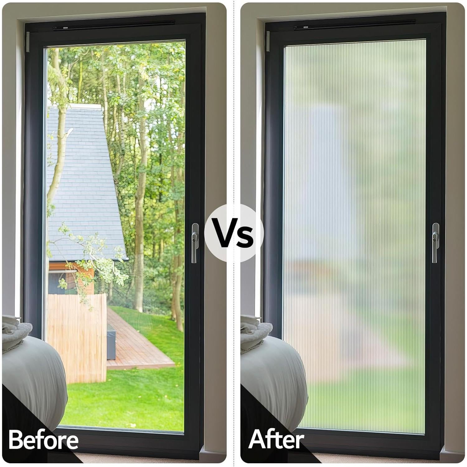 Película de Vidrio Esmerilado VELIMAX 45x200cm para Ventanas