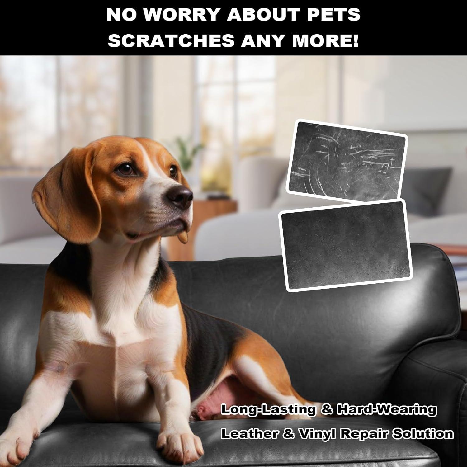 Kit de Reparación de Cuero Negro STARTSO WORLD - 150g