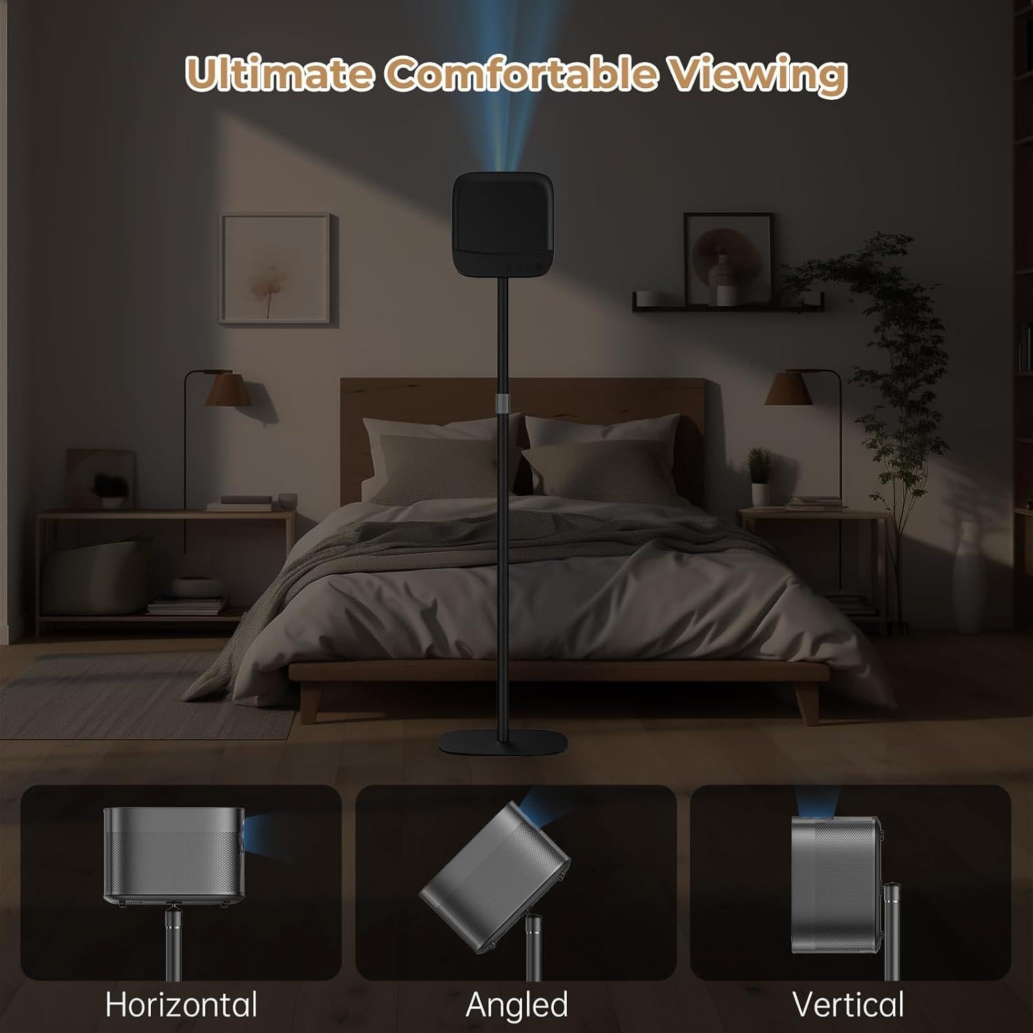 Soporte de Proyector de Suelo Ajustable POLESTO 50-127 cm