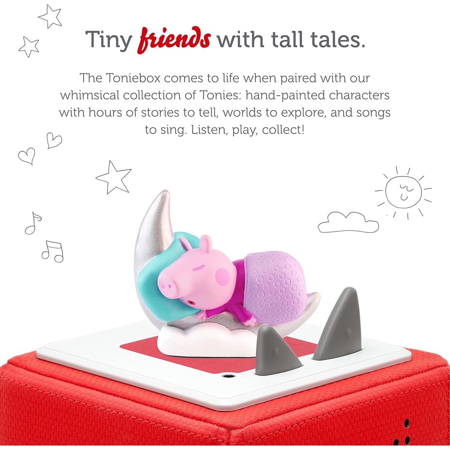 Figurita de Peppa Pig con cuentos de audio 67 min