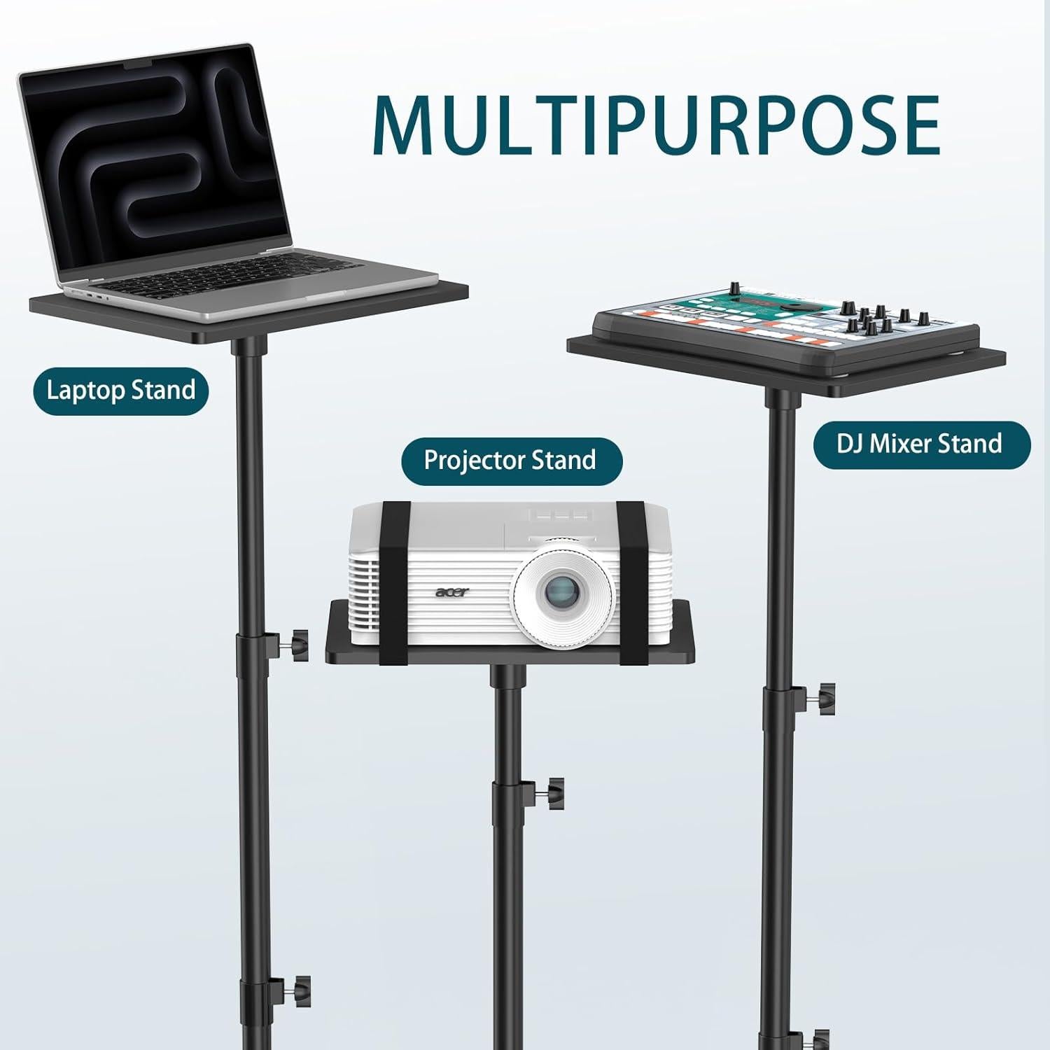 Soporte de Proyector Tripode GLEAM Altura Ajustable 53-89 cm