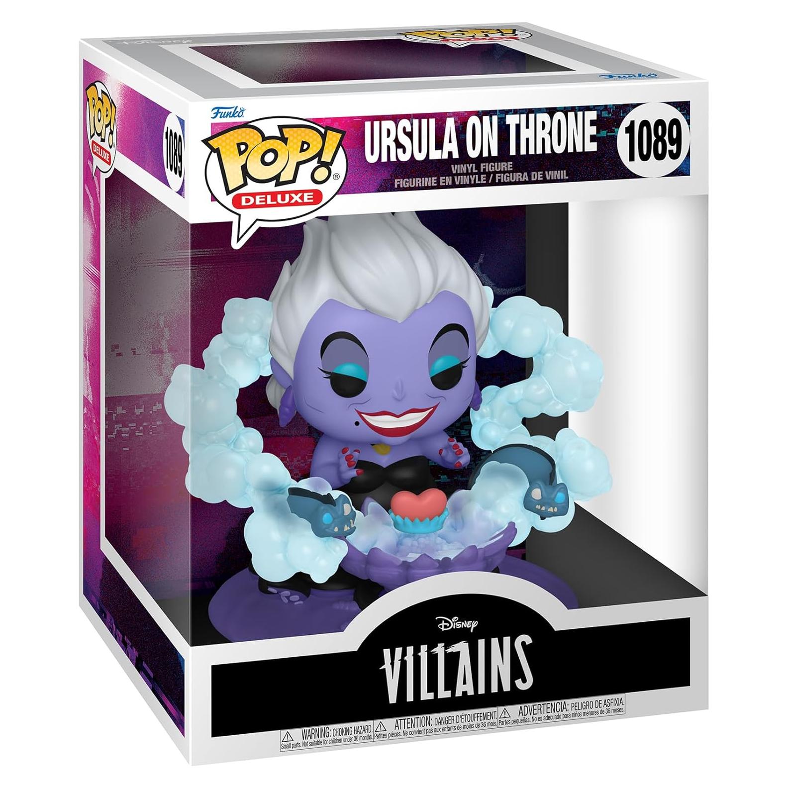 Funko Pop! Deluxe Villanos Disney - Úrsula en el Trono 12.7cm