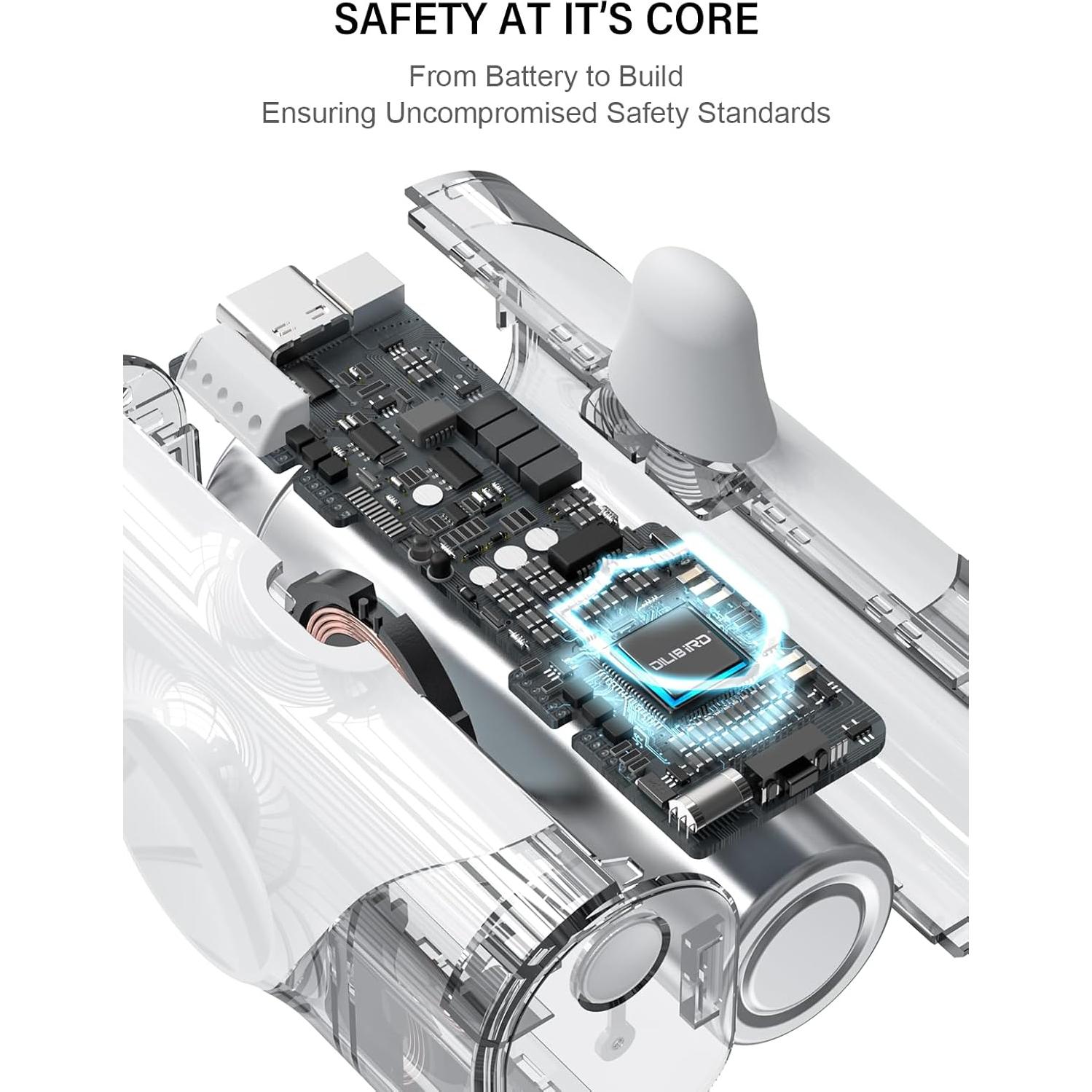 Cargador Portátil DILIBIRD 4500mAh para iPhone y Apple Watch