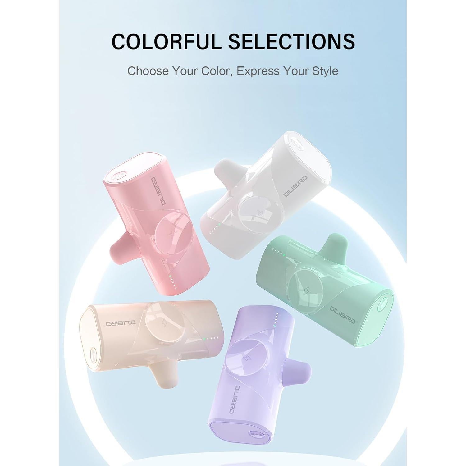 Cargador Portátil DILIBIRD 4500mAh para iPhone y Apple Watch