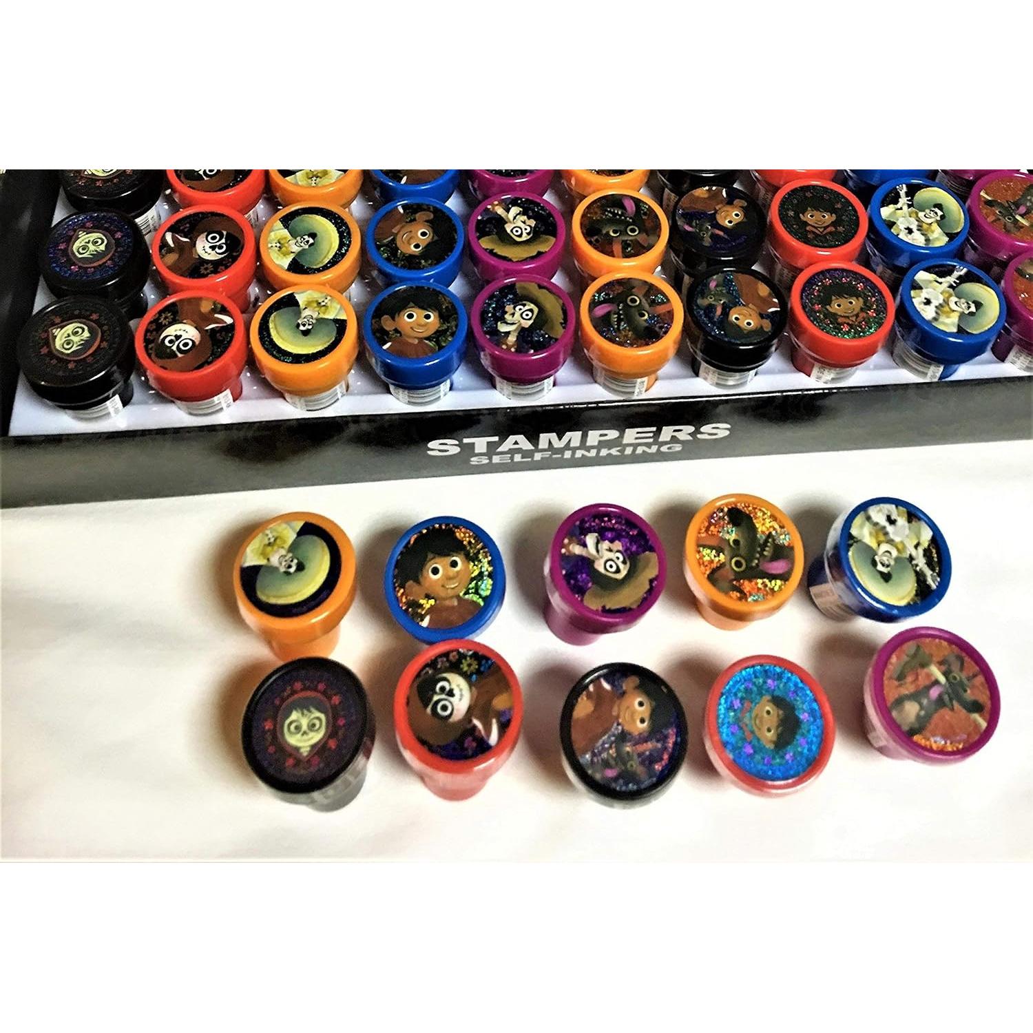 Sellos Autoinking Disney Pixar Coco - 10 Piezas Licencia