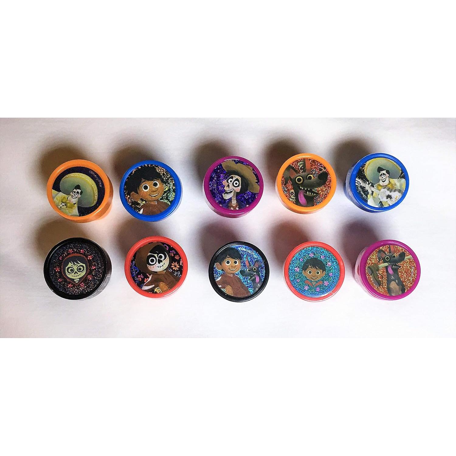 Sellos Autoinking Disney Pixar Coco - 10 Piezas Licencia