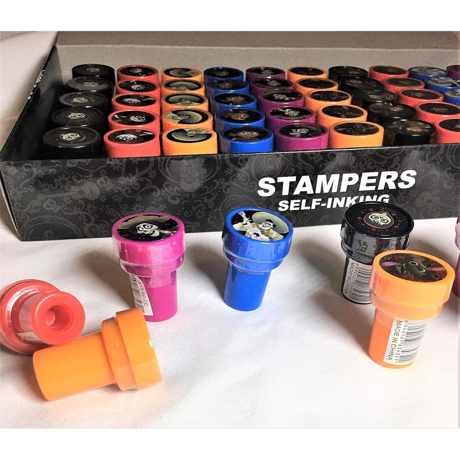 Sellos Autoinking Disney Pixar Coco - 10 Piezas Licencia