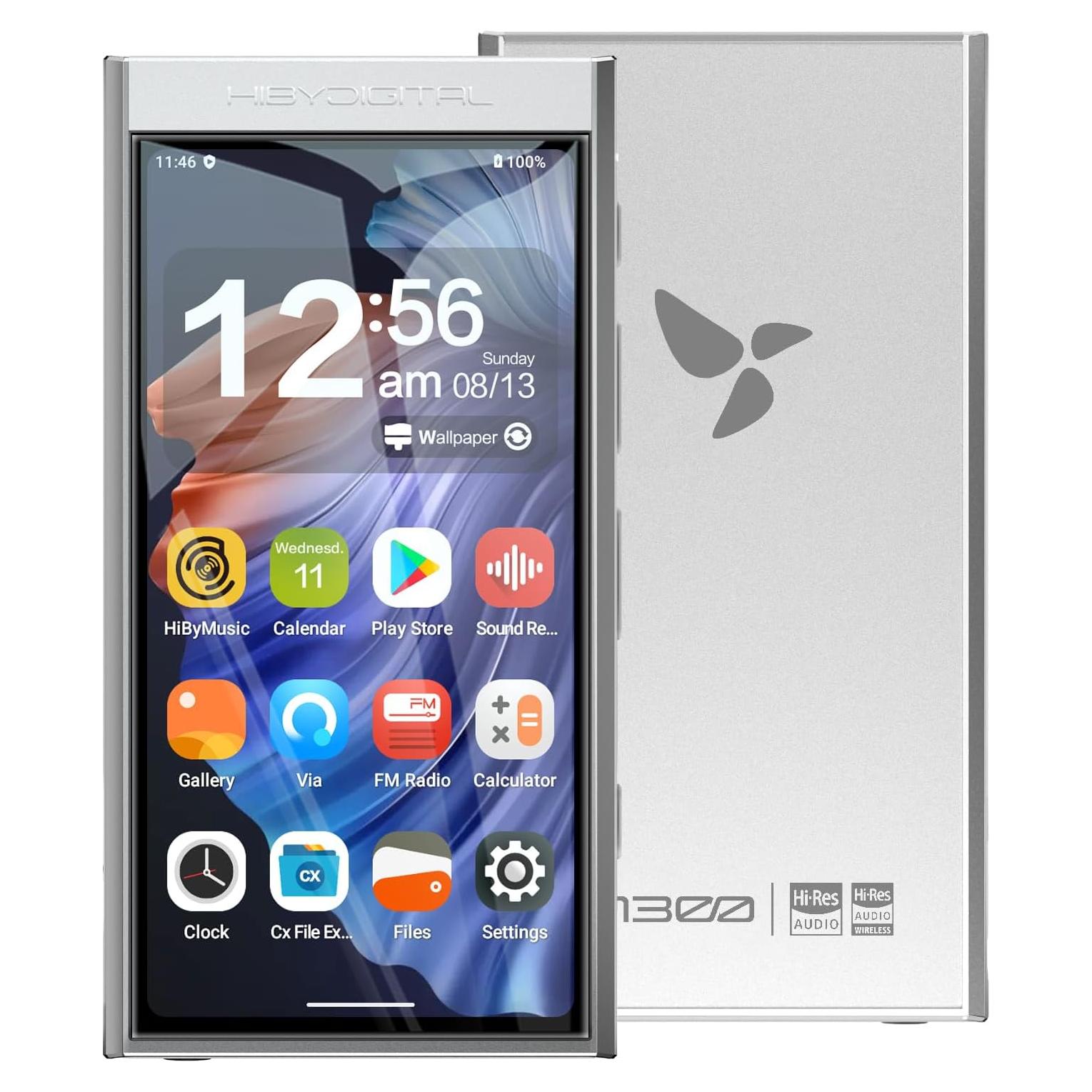 Reproductor MP3 HiBy M300 Android 13 Bluetooth 32GB 2TB