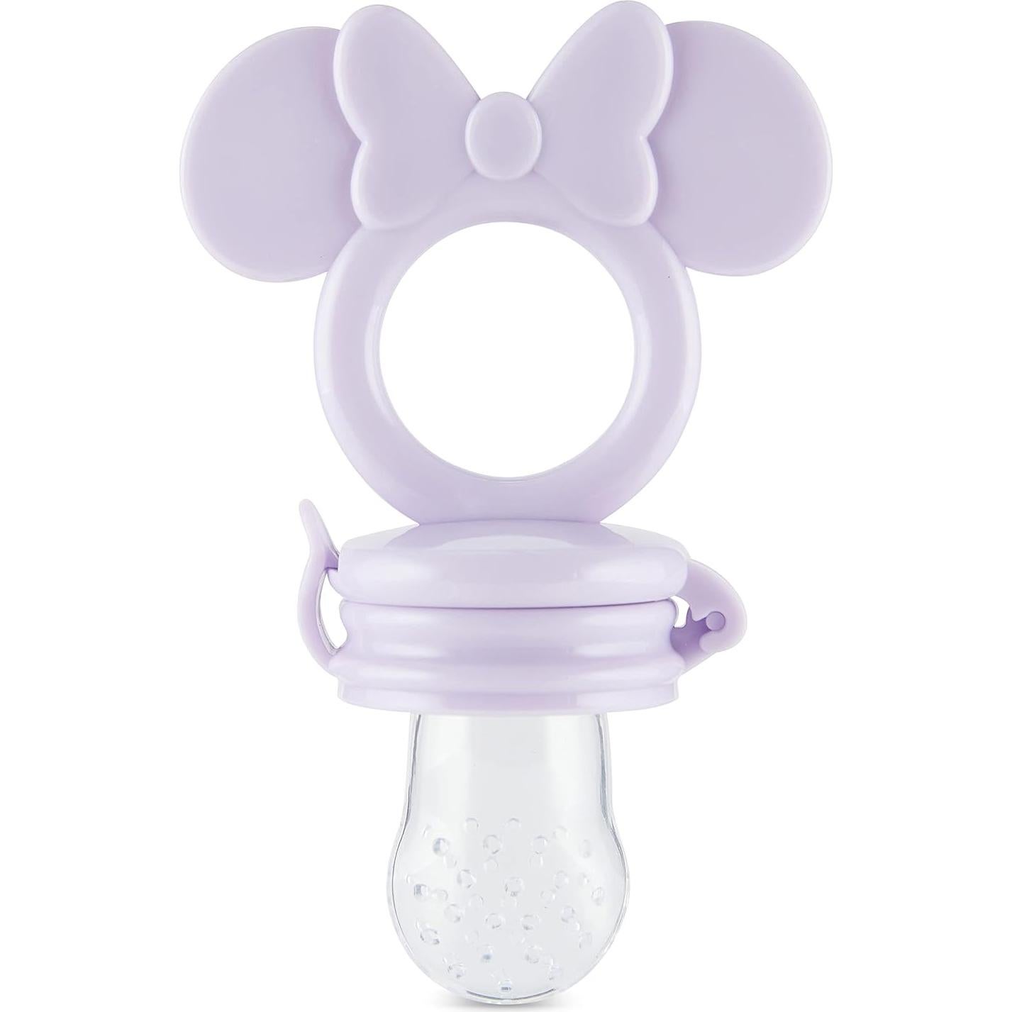 Mordedor Disney Mickey y Minnie con Alimentador de Frutas