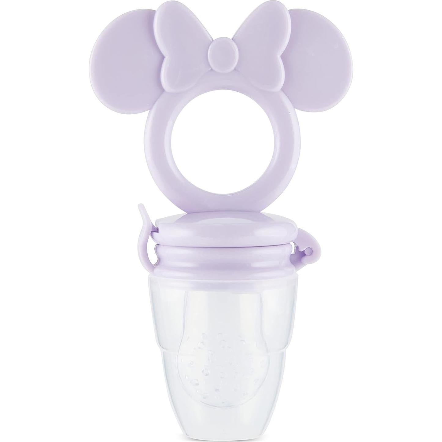 Mordedor Disney Mickey y Minnie con Alimentador de Frutas