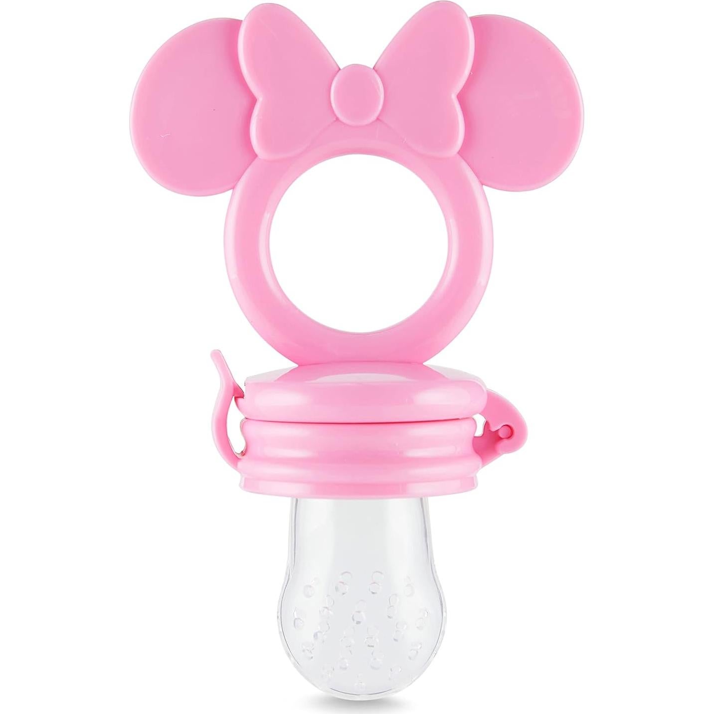 Mordedor Disney Mickey y Minnie con Alimentador de Frutas