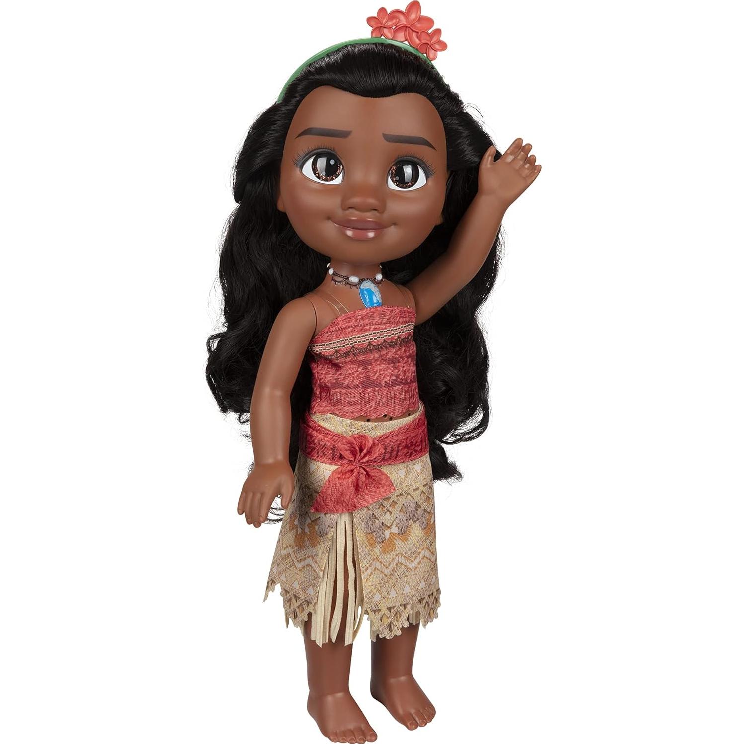 Muñeca Disney Princess Moana Canta y Brilla 38 cm