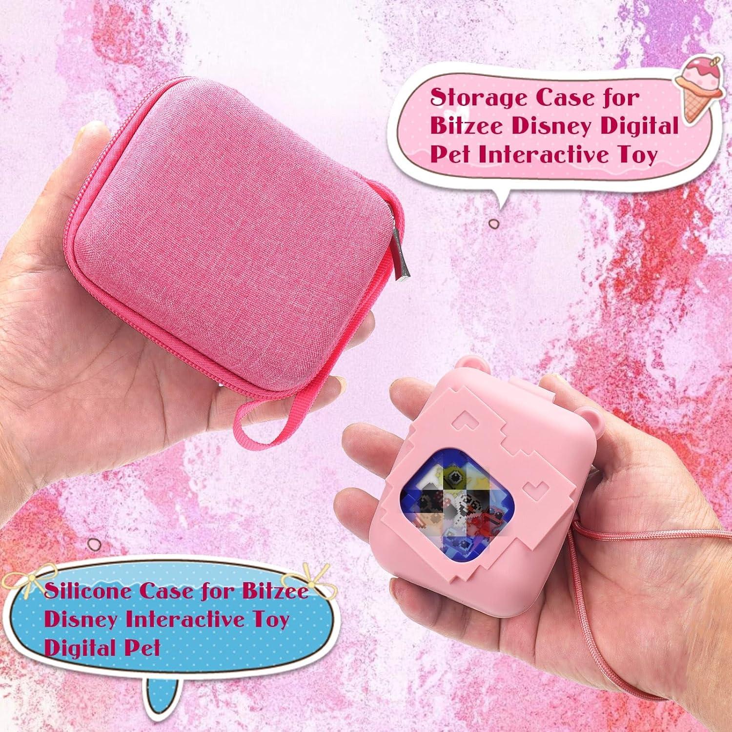 Funda de Silicona Rosa para Bitzee Disney - Accesorios Protectores