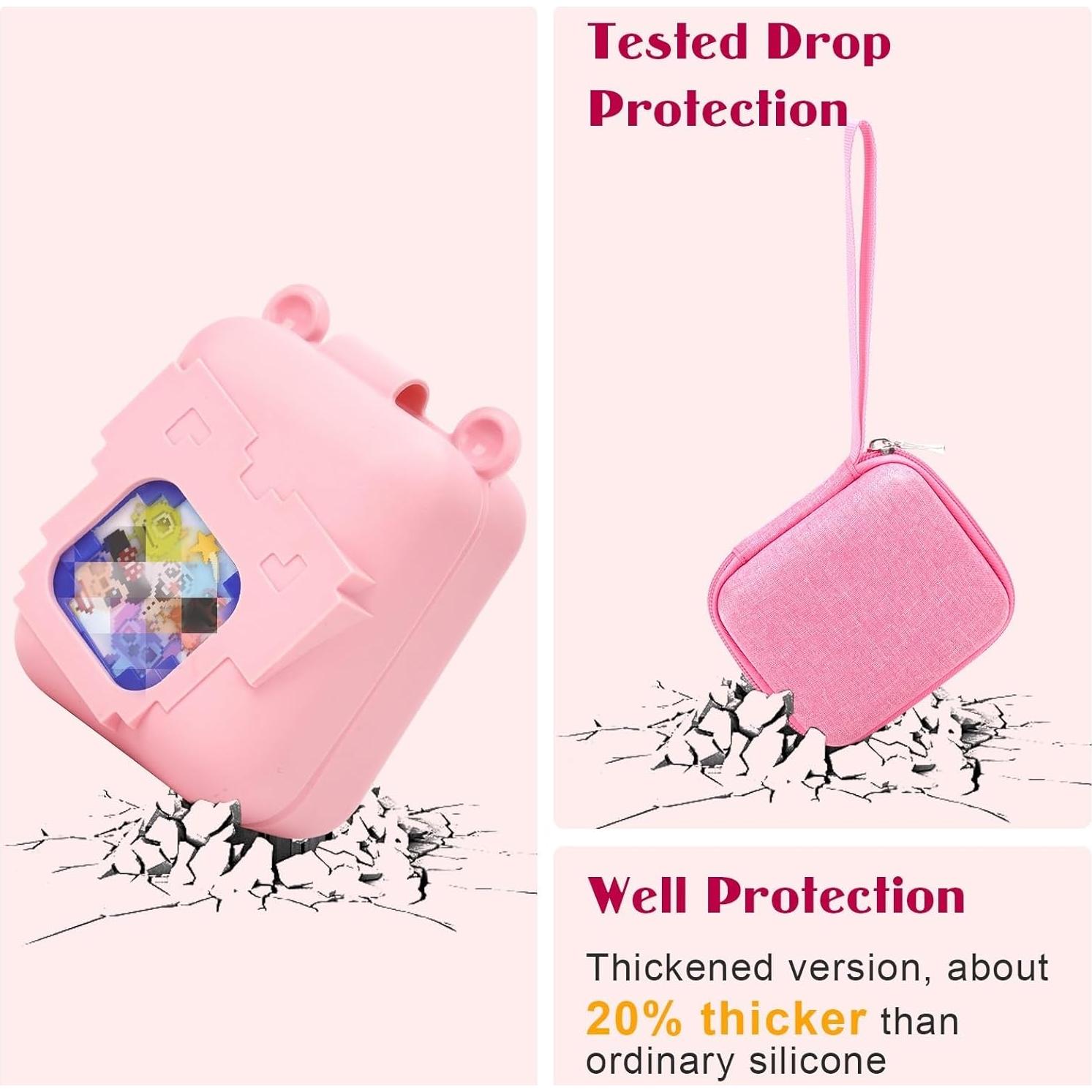 Funda de Silicona Rosa para Bitzee Disney - Accesorios Protectores