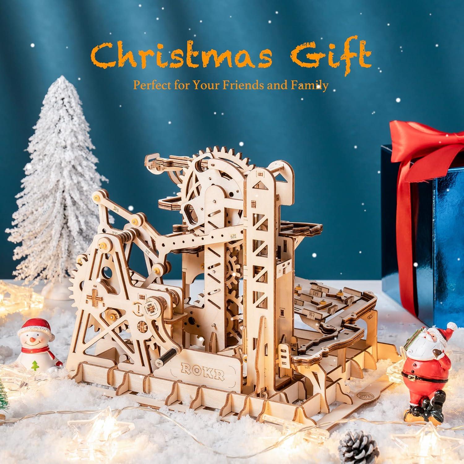 Rompecabezas 3D de Madera ROKR - Fortaleza, 260 Piezas