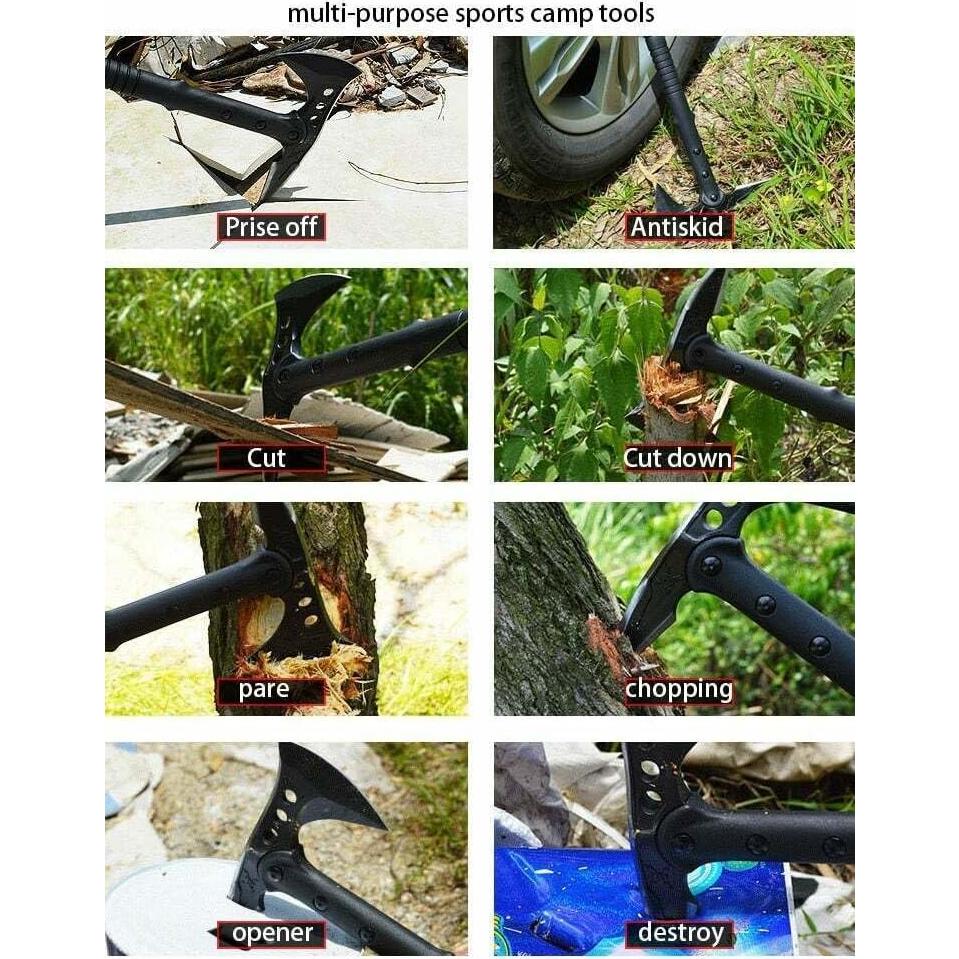 Hacha de Camping DOOM BLADE con Funda de Nylon 39.1cm