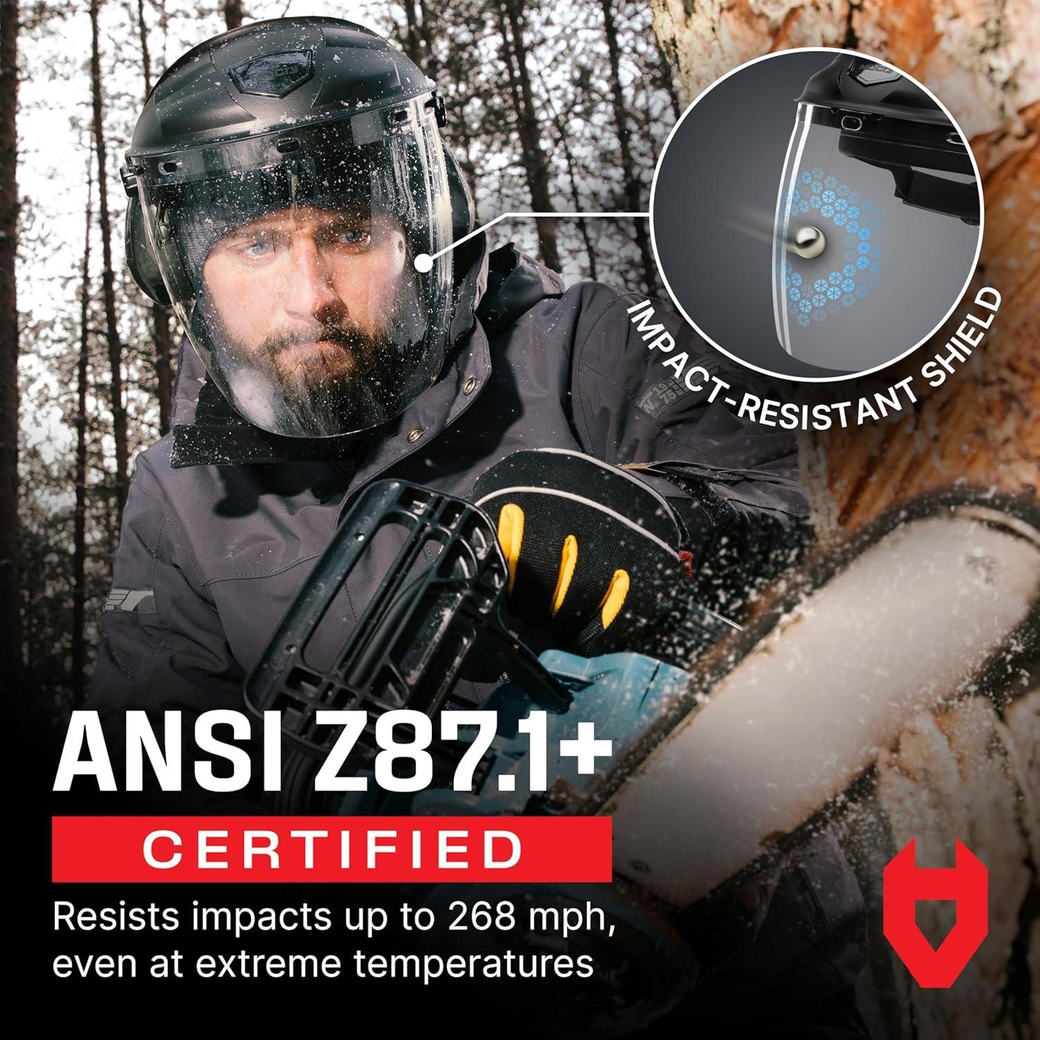 Escudo Facial de Seguridad NoCry FaceArmor Pro - Antivaho, Ajustable