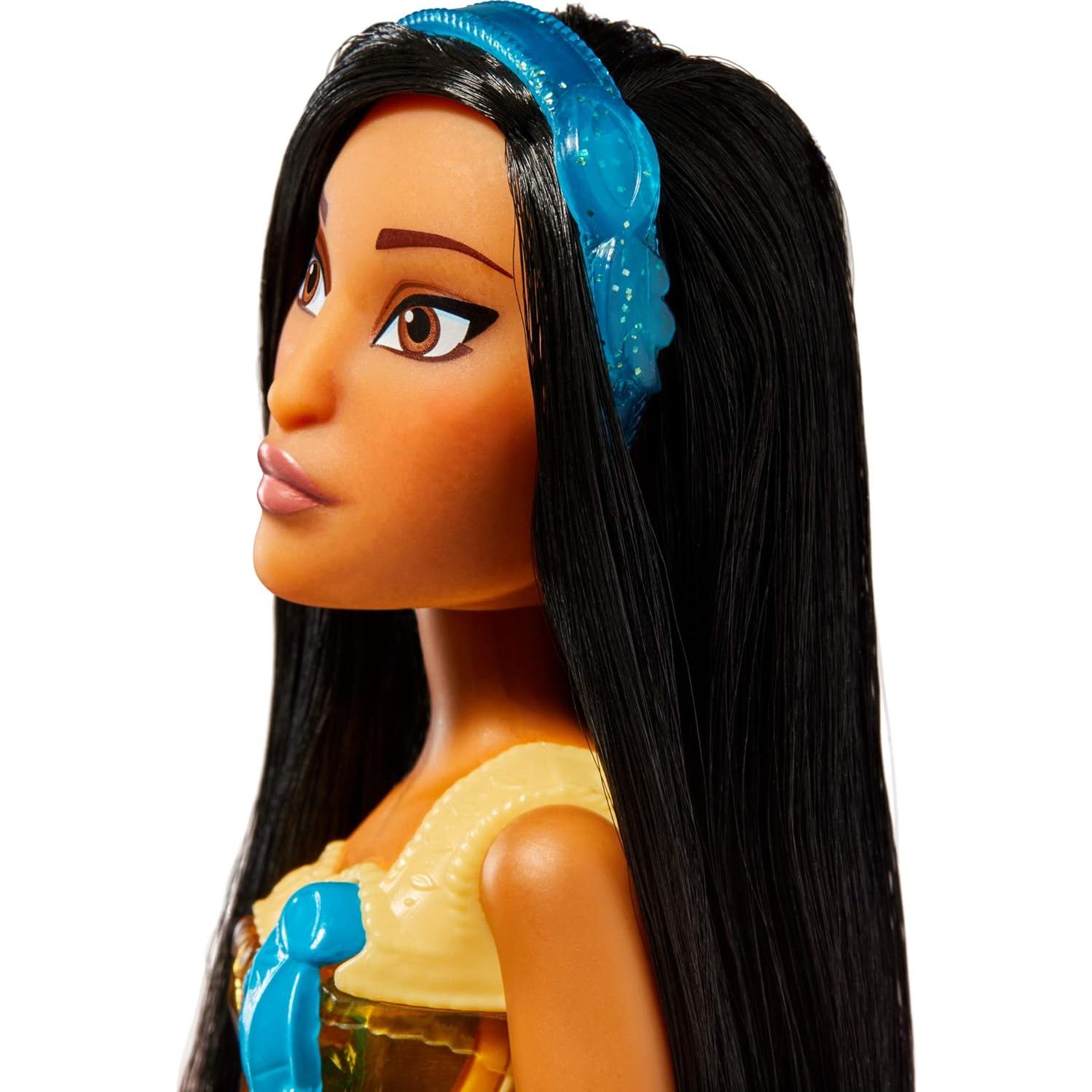 Muñeca Pocahontas Royal Shimmer Disney 35.6 cm con accesorios