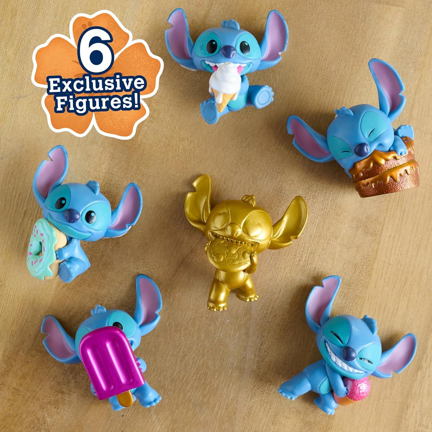 Conjunto Figuras Coleccionables Disney Stitch 6 Piezas Just Play