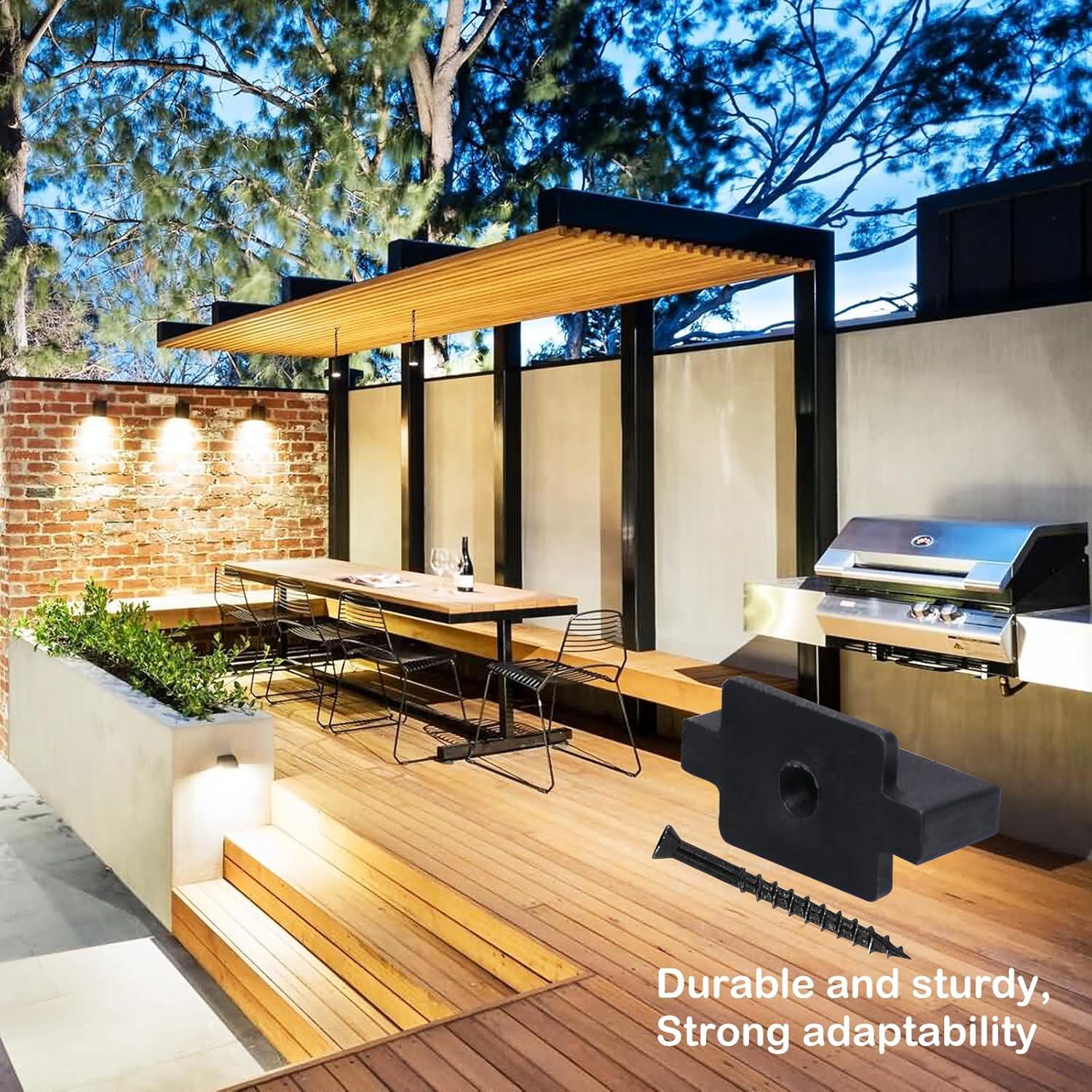 300 Sujetadores Ocultos para Decking Compuesto Sapiential Creation