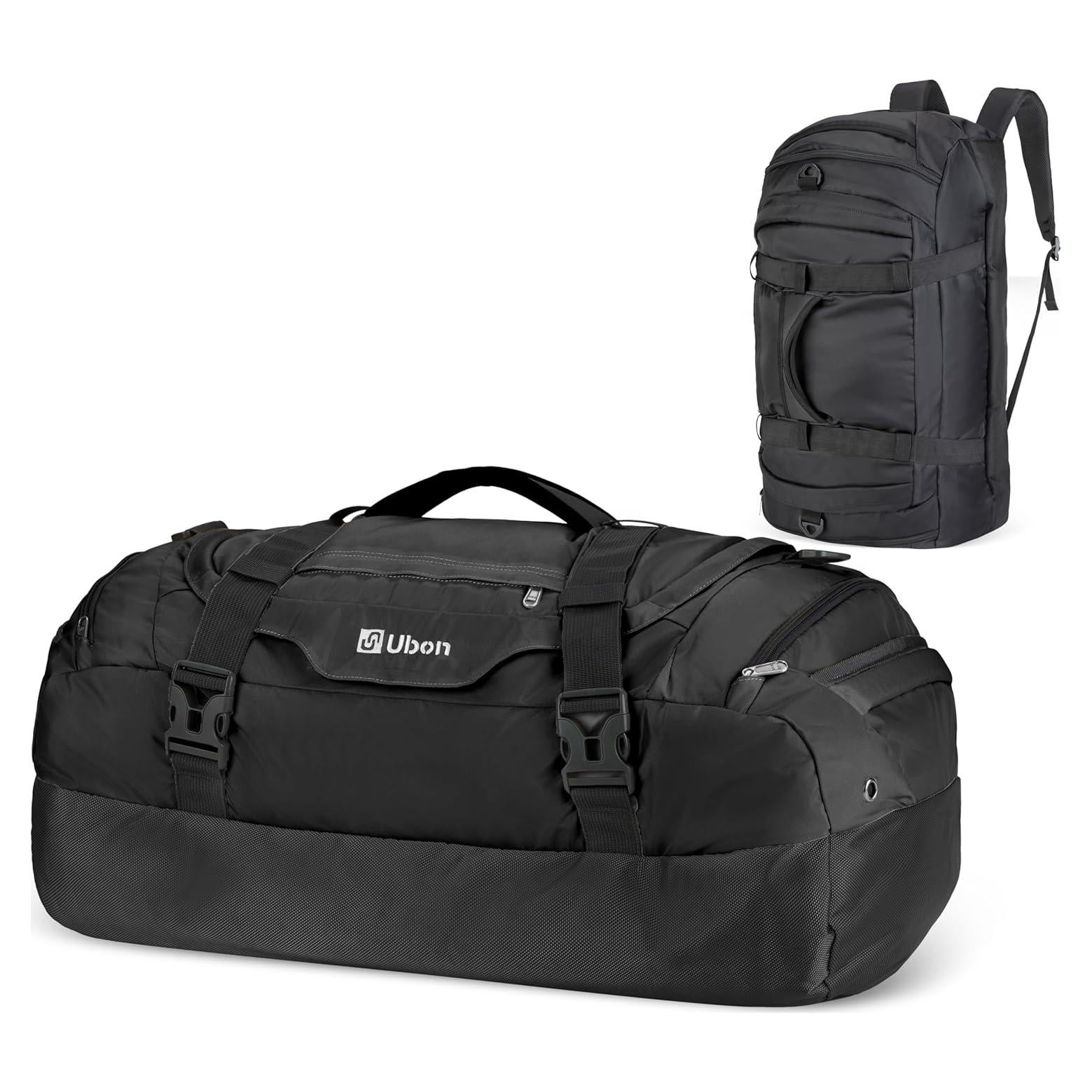 Bolsa de viaje grande Ubon 45L con compartimentos y mochila