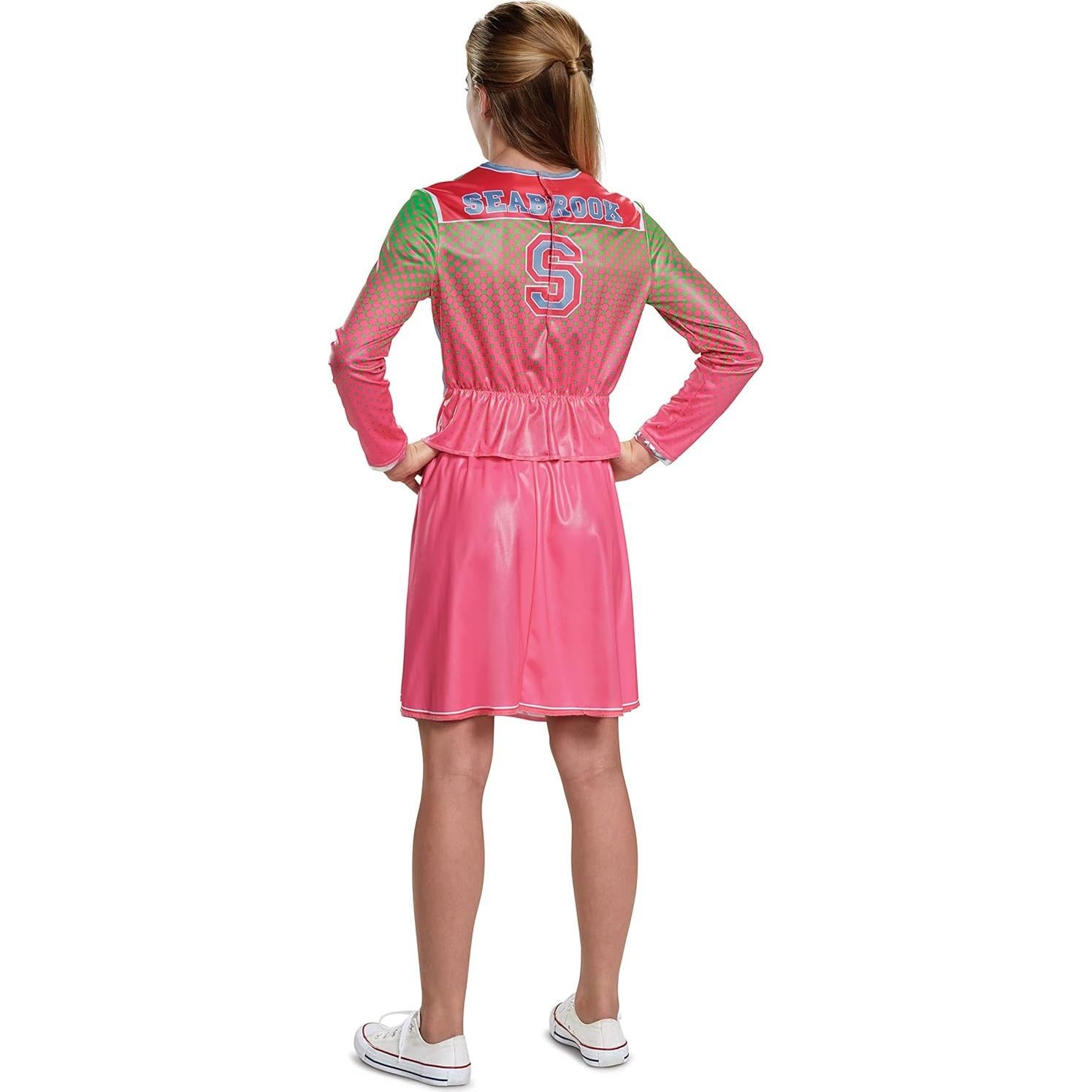 Disfraz de Animadora Disney Zombies Addison Rosa 4-6x