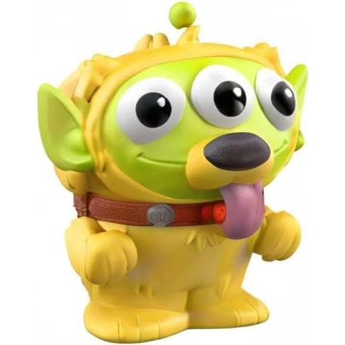 Toy Story 4 Pixar Alien Remix Carl Fredricksen & Dug 2 Figures & House, Disney Plus Pixar Toy Story & Dug Days Mashup Movie Character, Authentic Detail, Collectors Gift Ages 6 Years & Up, (GXH00)