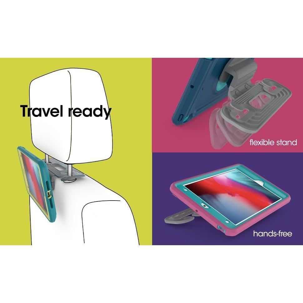 Funda OtterBox Kids para iPad 7ª, 8ª y 9ª Gen - Rosa