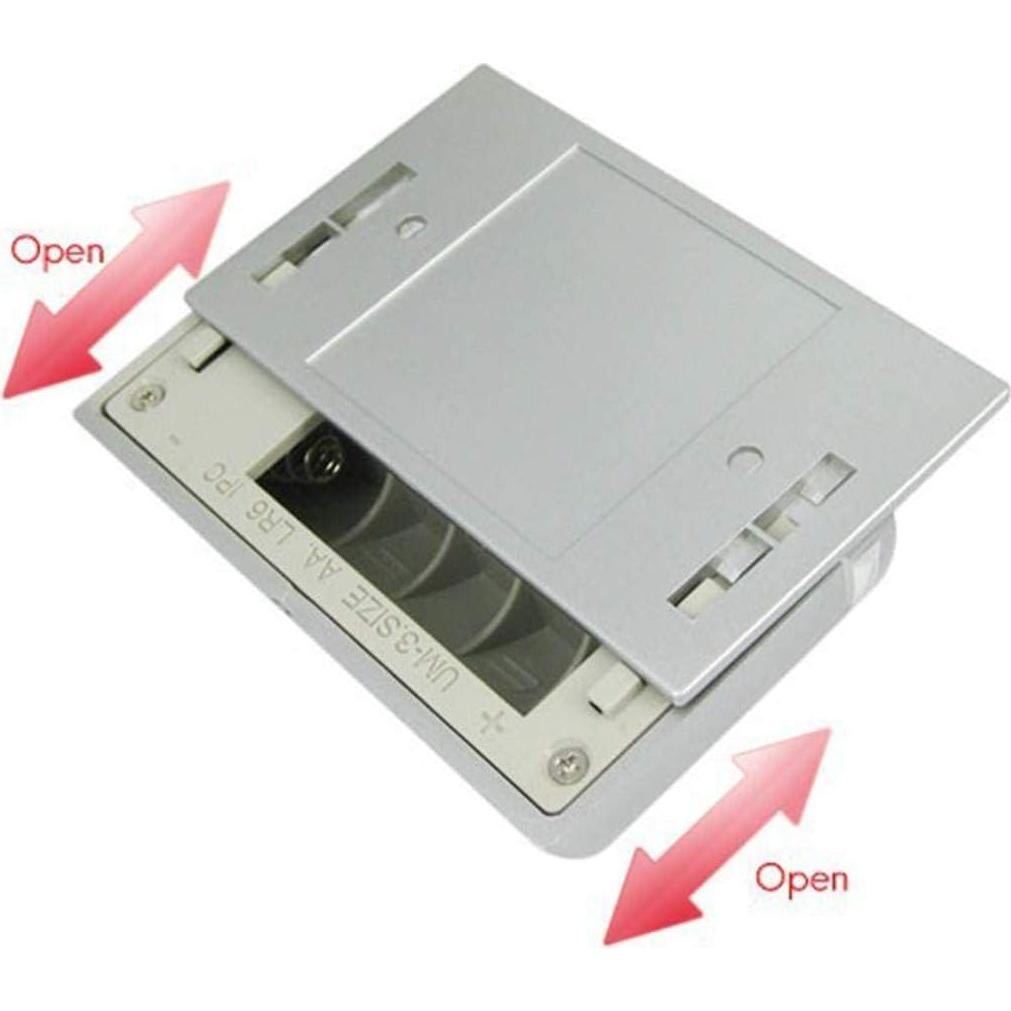 Luz LED de Puerta con Sensor de Movimiento UPDD - 2 Unidades Plata