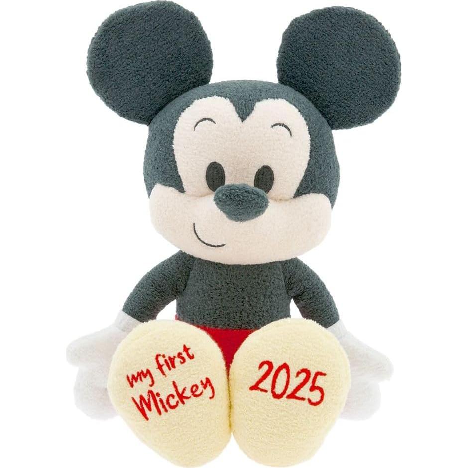 Peluche Mickey Mouse 2025 Disney - 33 cm Suave y Pastel