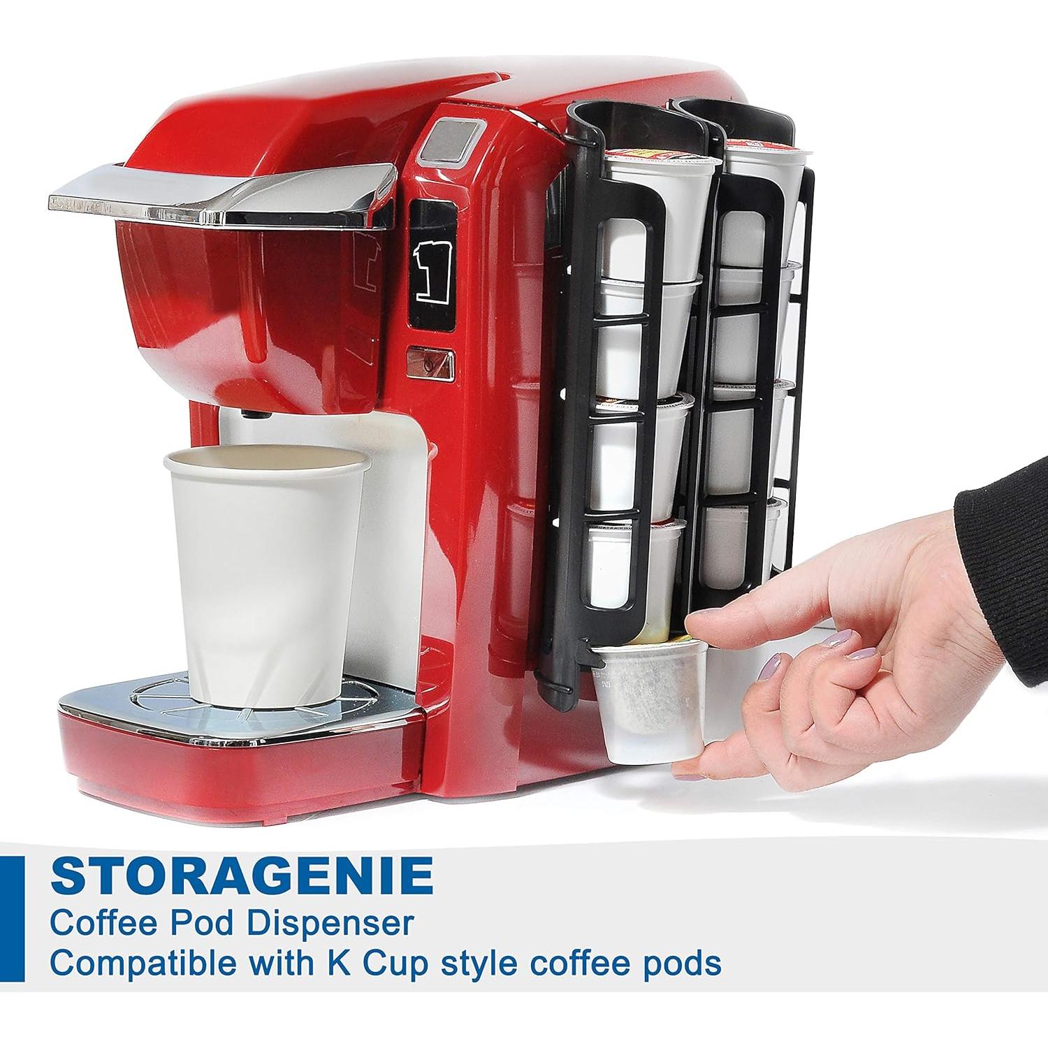Soporte para K-Cup STORAGENIE Negro - Almacenamiento Compacto 10 K-Cups