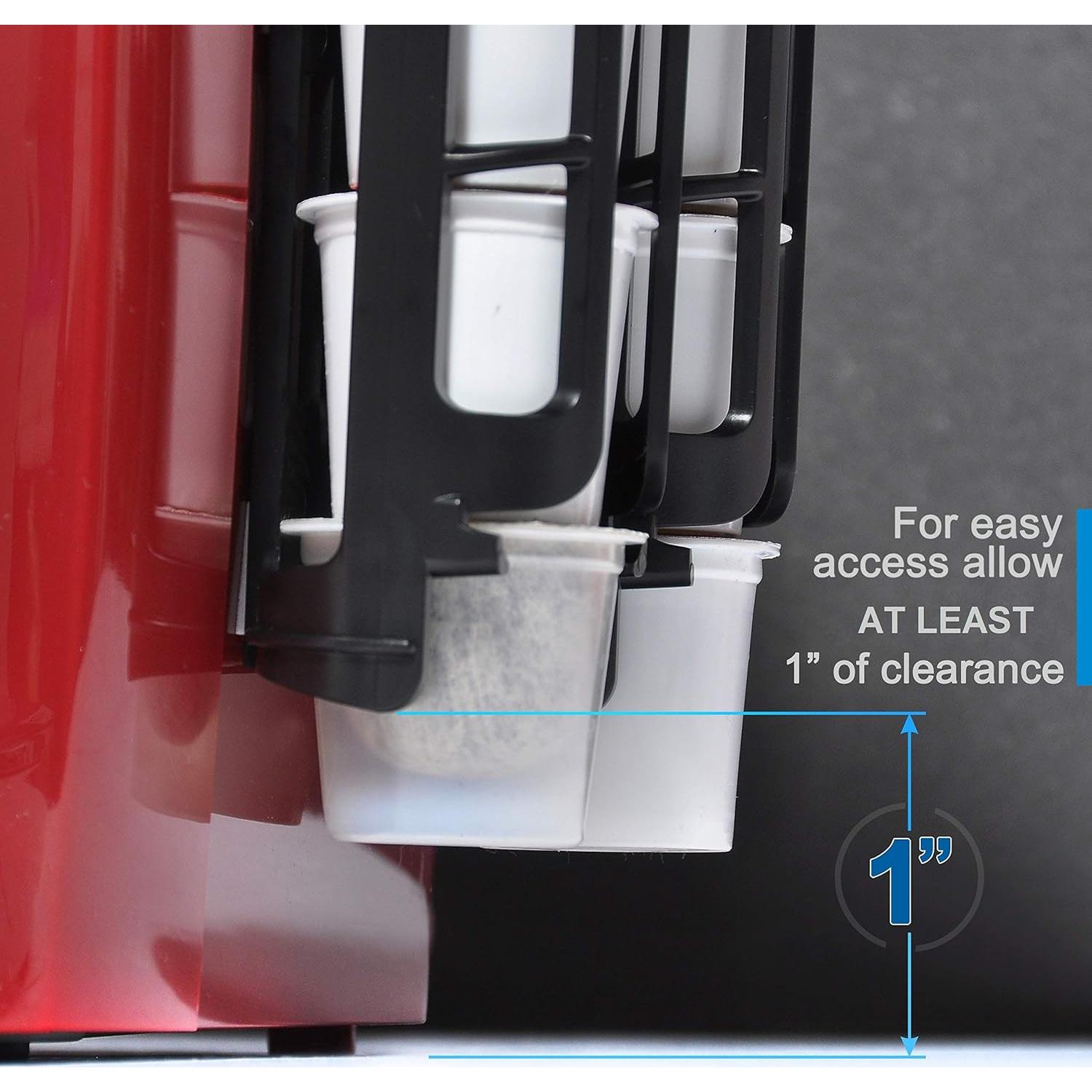 Soporte para K-Cup STORAGENIE Negro - Almacenamiento Compacto 10 K-Cups