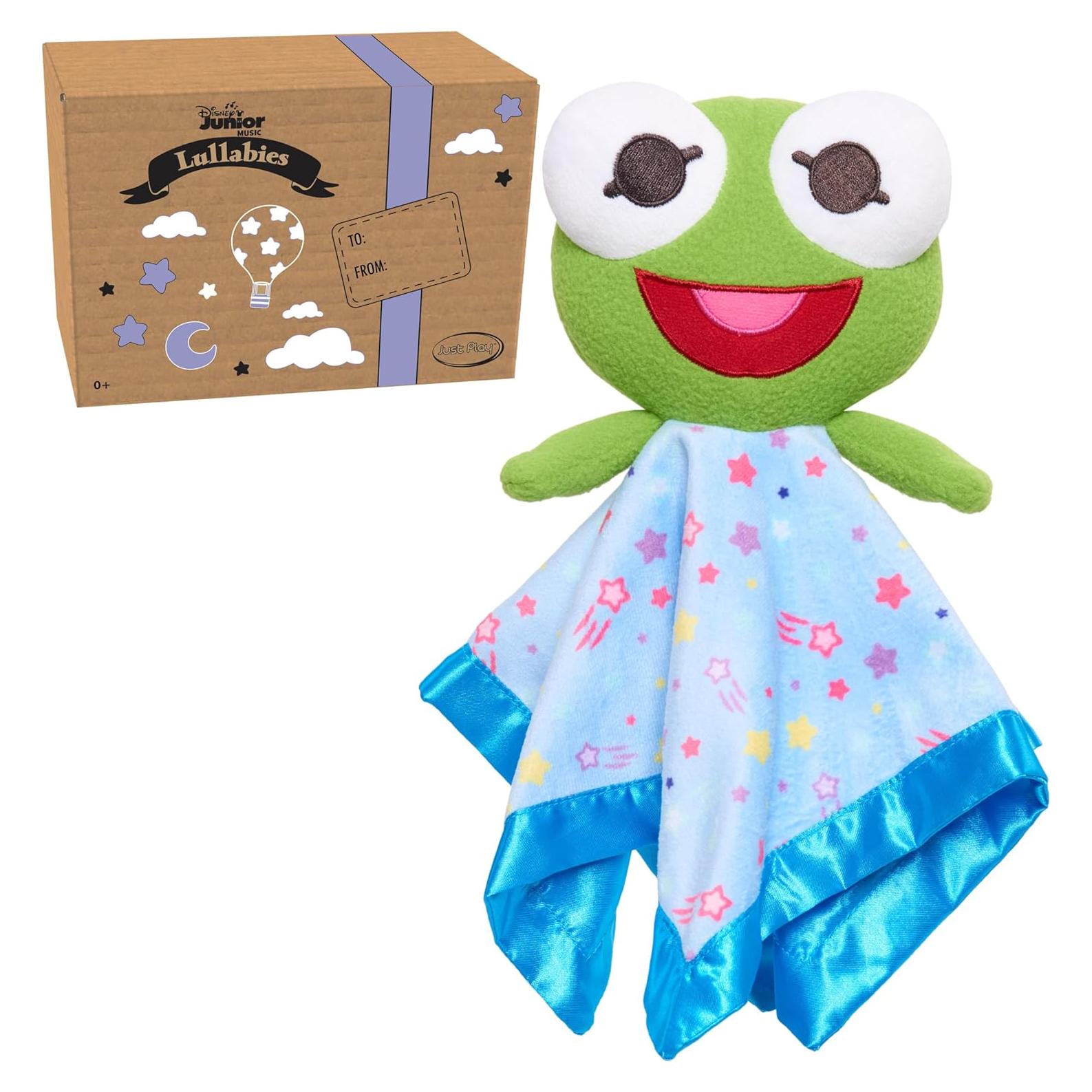 Manta de Cuna Musical Disney Junior Kermit Just Play 38x38 cm