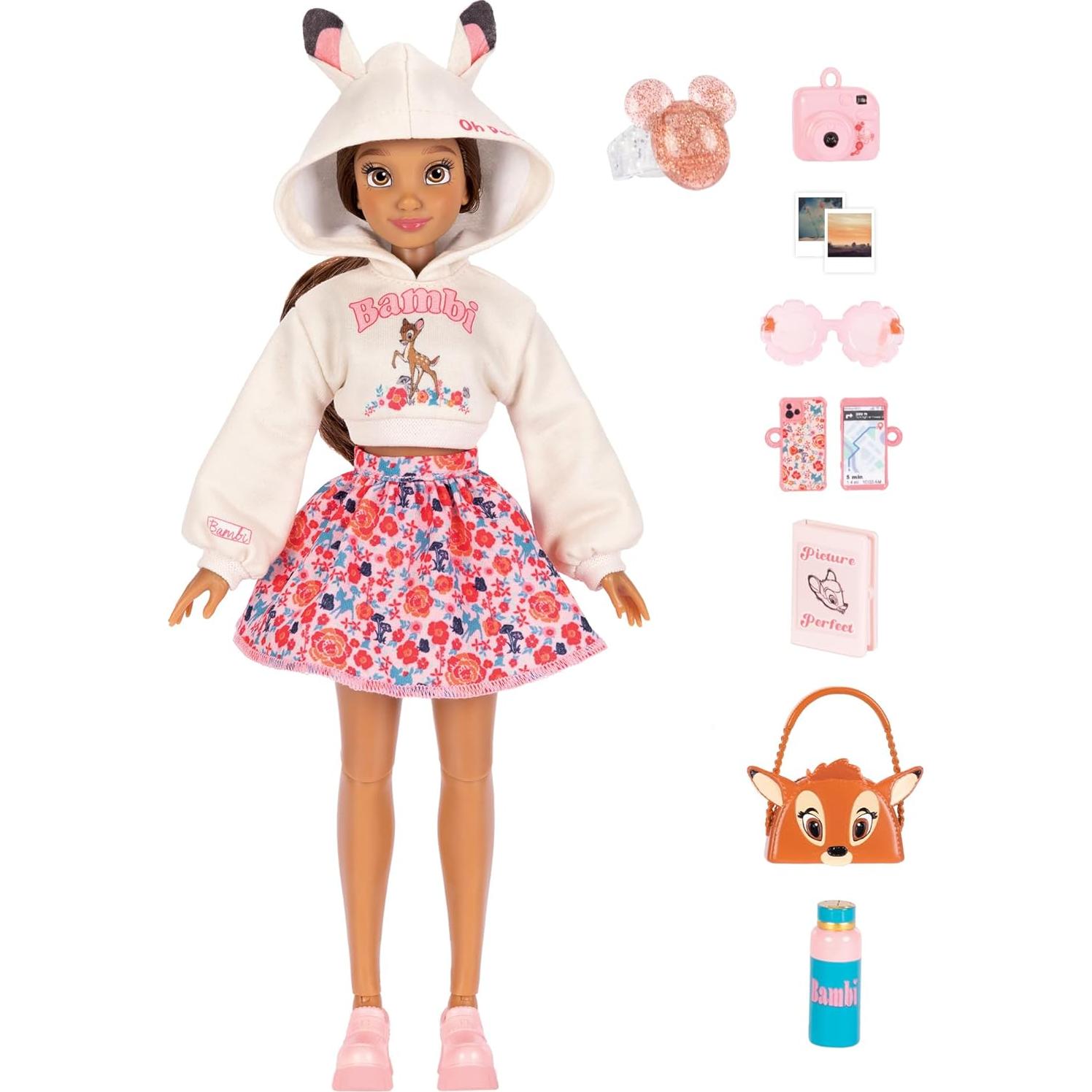 Muñeca de moda Disney ILY 4ever Bambi 29.2 cm 13 articulaciones