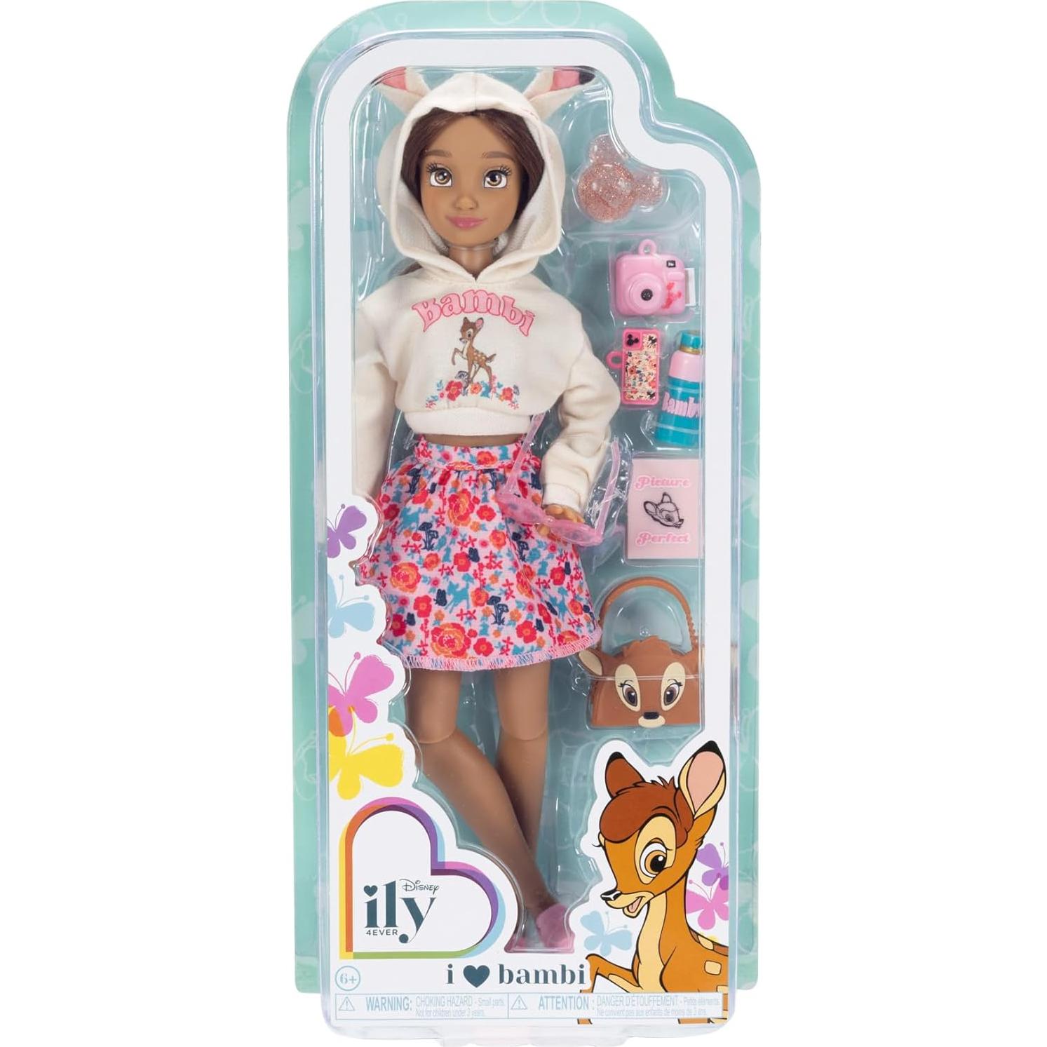 Muñeca de moda Disney ILY 4ever Bambi 29.2 cm 13 articulaciones