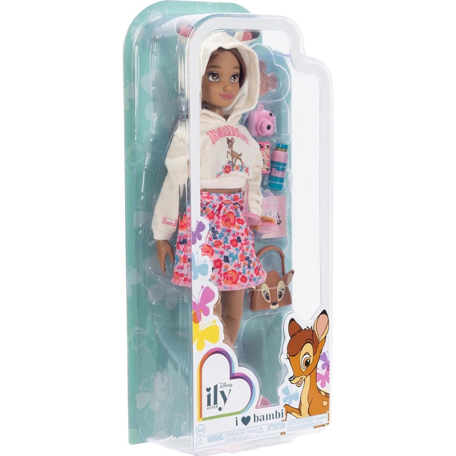 Muñeca de moda Disney ILY 4ever Bambi 29.2 cm 13 articulaciones