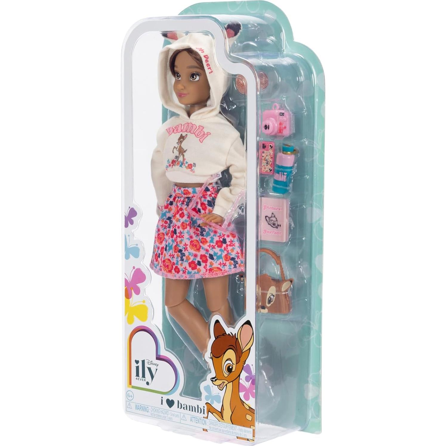 Muñeca de moda Disney ILY 4ever Bambi 29.2 cm 13 articulaciones