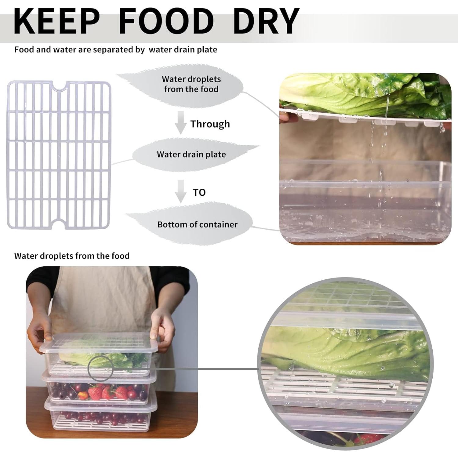 Contenedor de Almacenamiento de Alimentos 77L 3 Unidades 77-Life