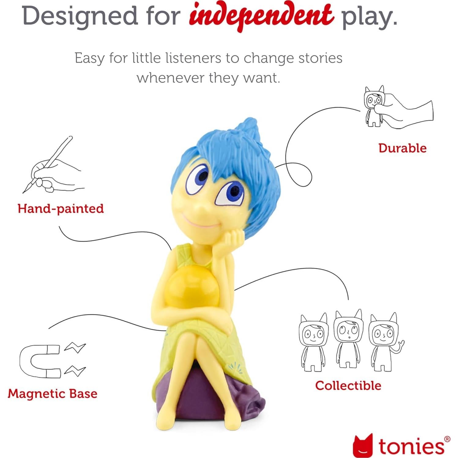 Figurita Tonie Joy Disney Pixar Inside Out 2 - 58 min