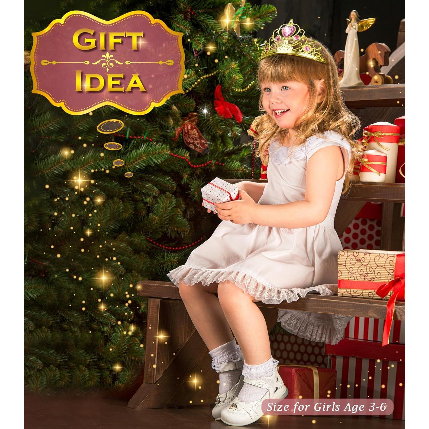 Tiara de Princesa BIBUTY para Niñas 3-6 Años - Joyería de Disfraz