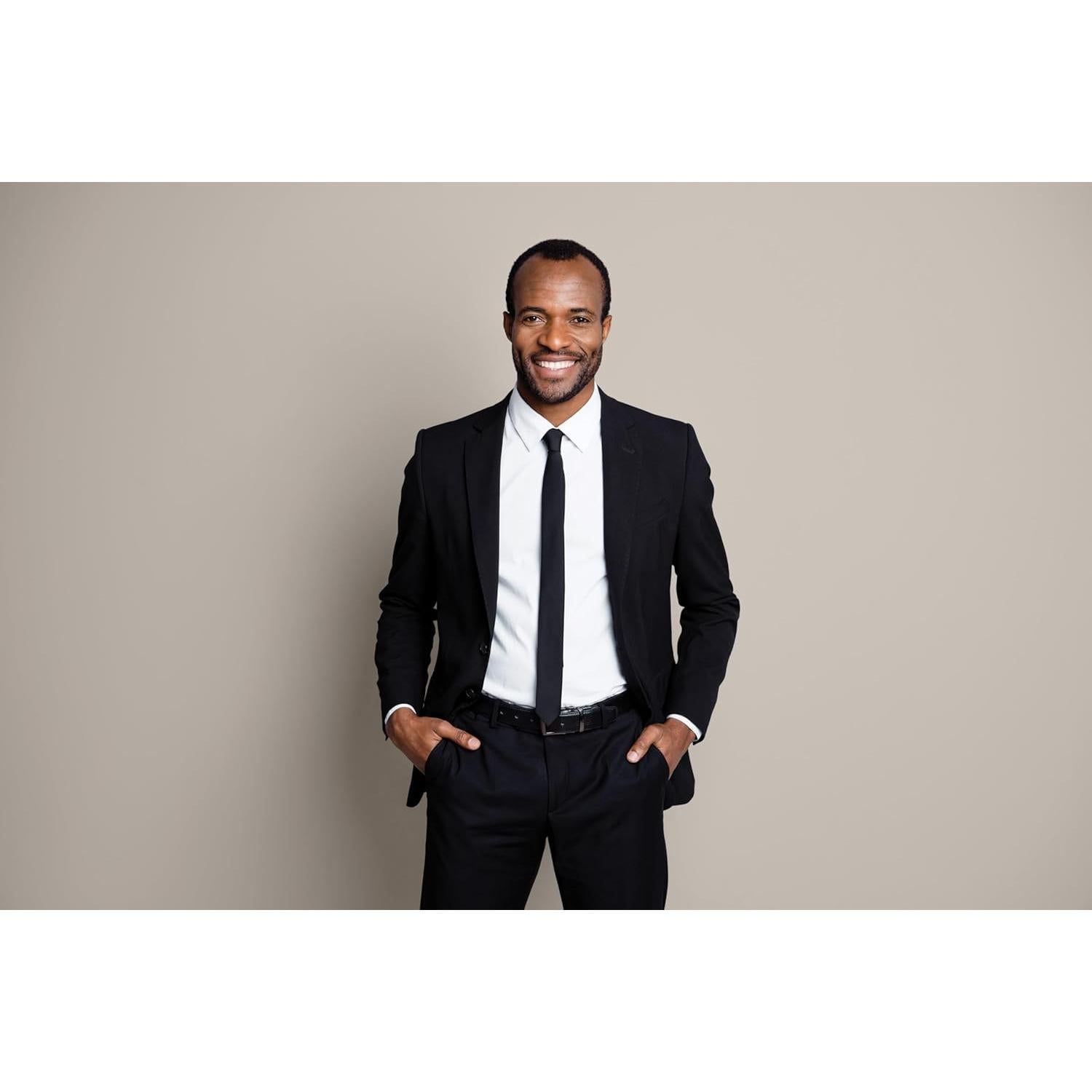 Fondo de papel sin costuras Denny Manufacturing gris 135x10.97m