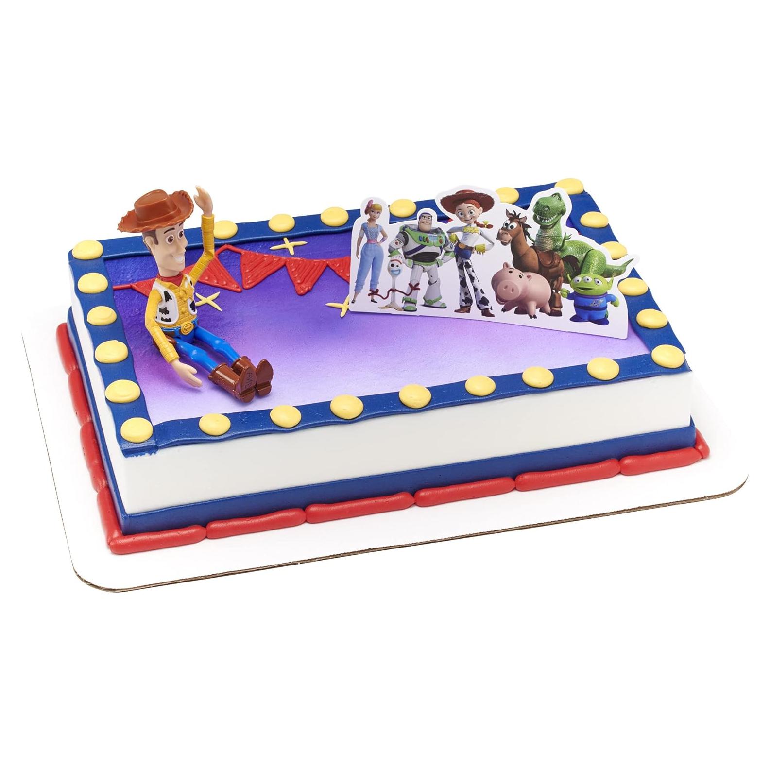 Cake Topper DecoSet Disney Pixar Toy Story 4 Woody 2 Piezas