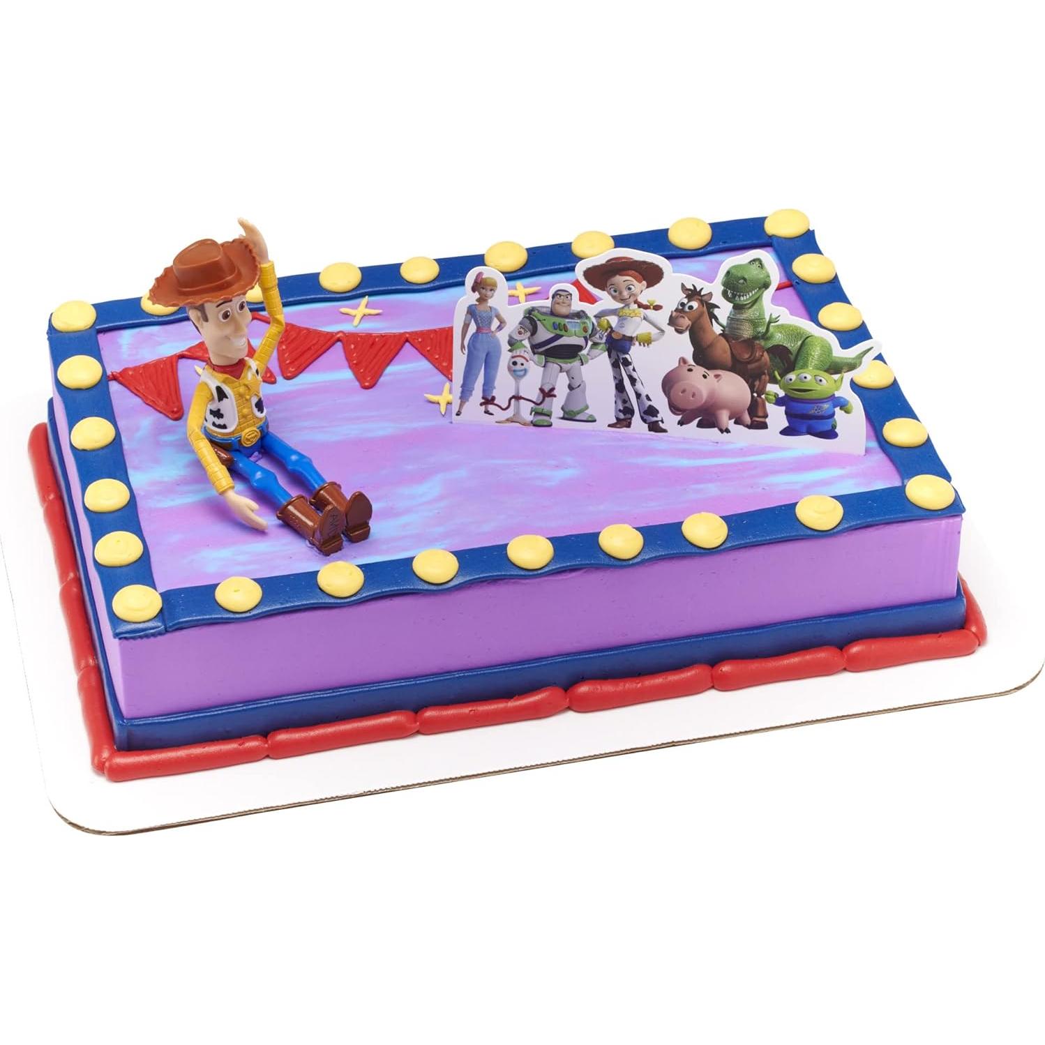Cake Topper DecoSet Disney Pixar Toy Story 4 Woody 2 Piezas