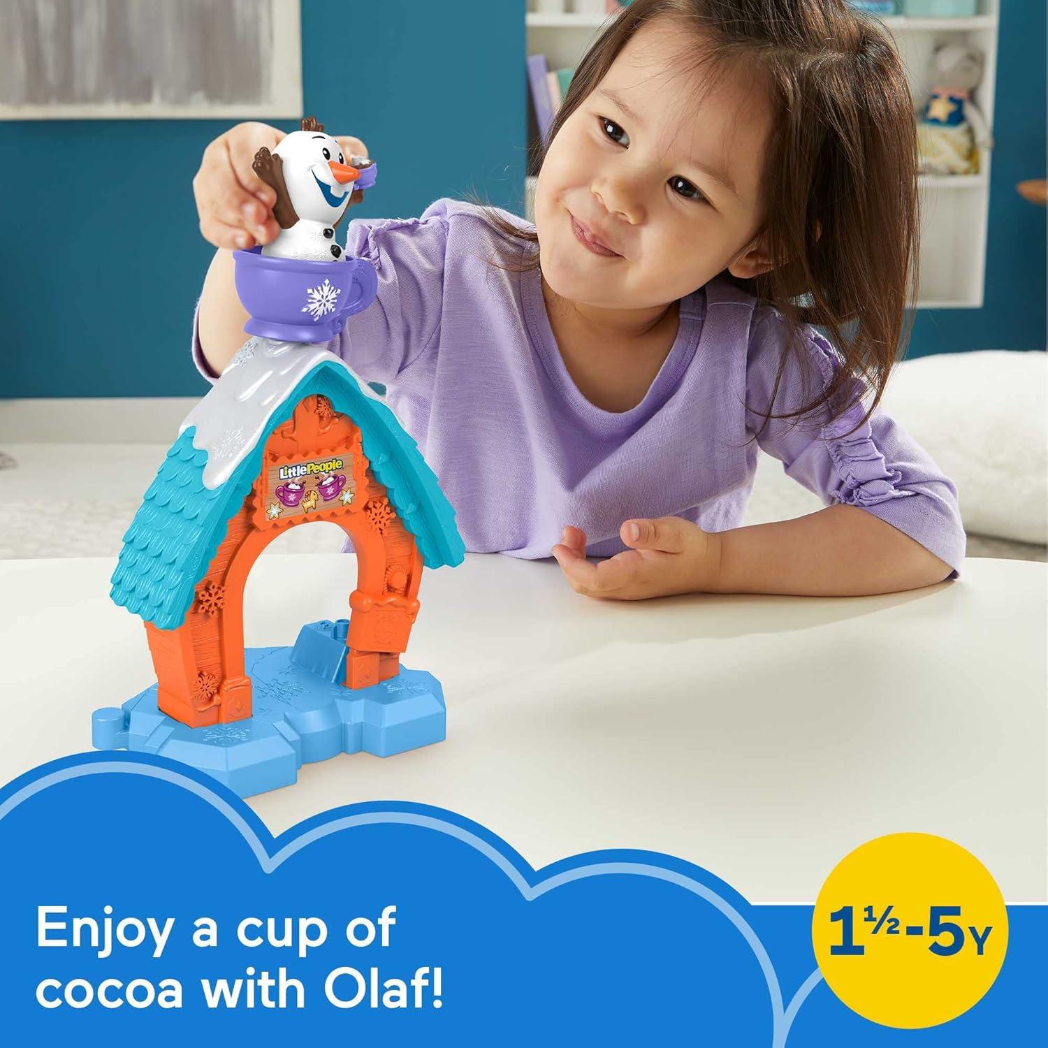 Set de Juego Fisher-Price Little People Olaf Café de Chocolate