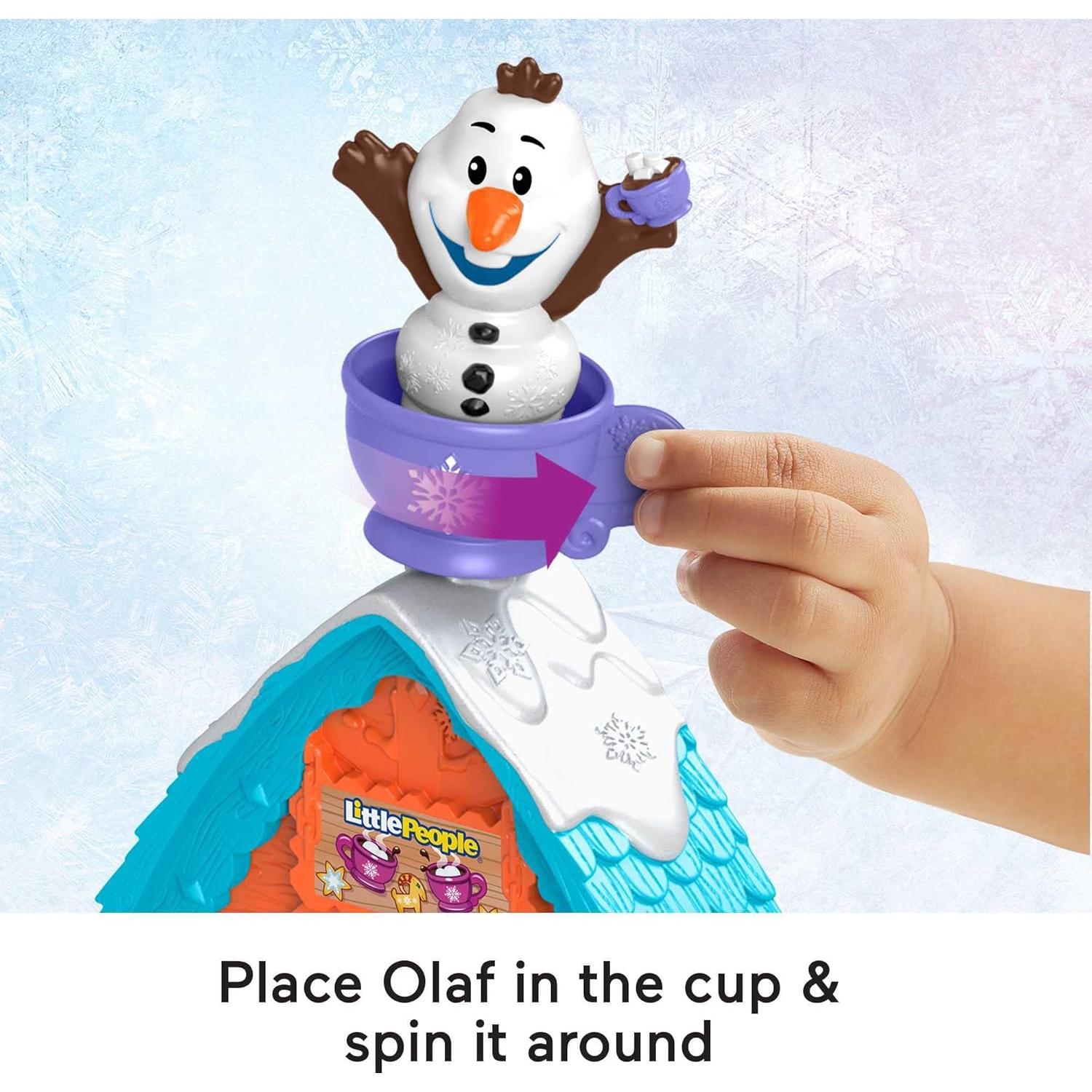 Set de Juego Fisher-Price Little People Olaf Café de Chocolate