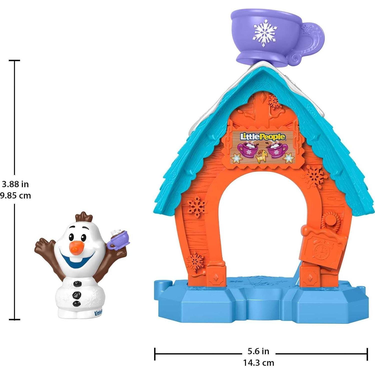 Set de Juego Fisher-Price Little People Olaf Café de Chocolate