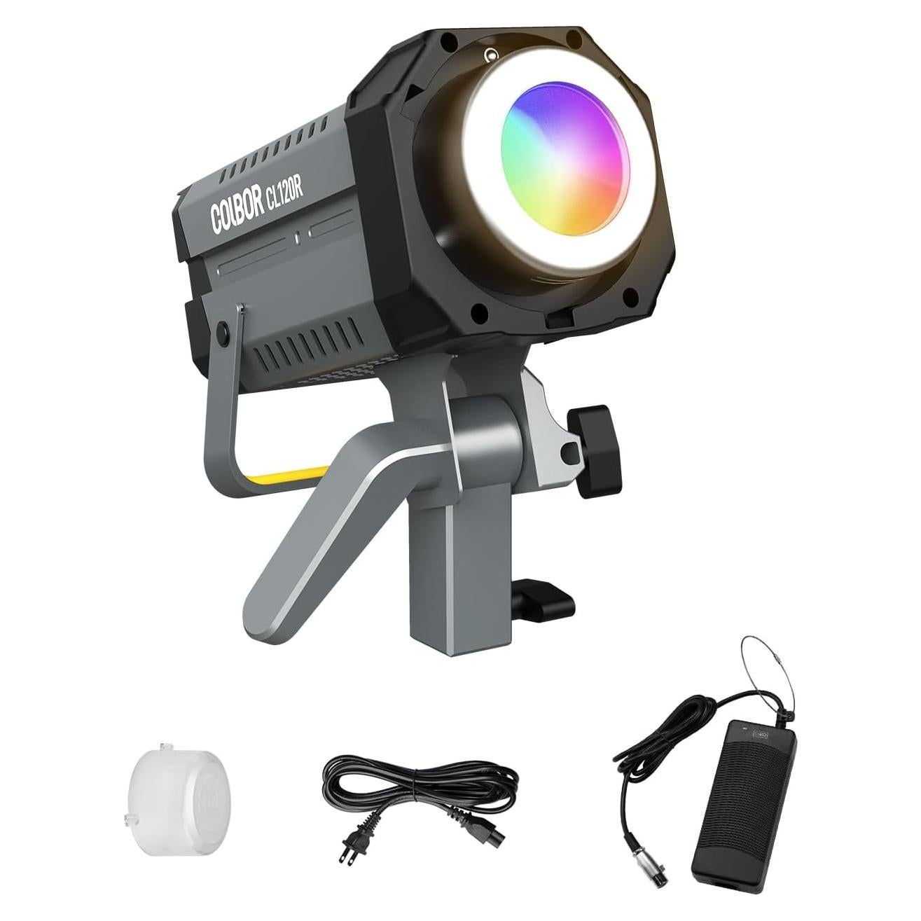 Luz de Video COLBOR CL120R RGB 120W Iluminación Continua 2700-6500K