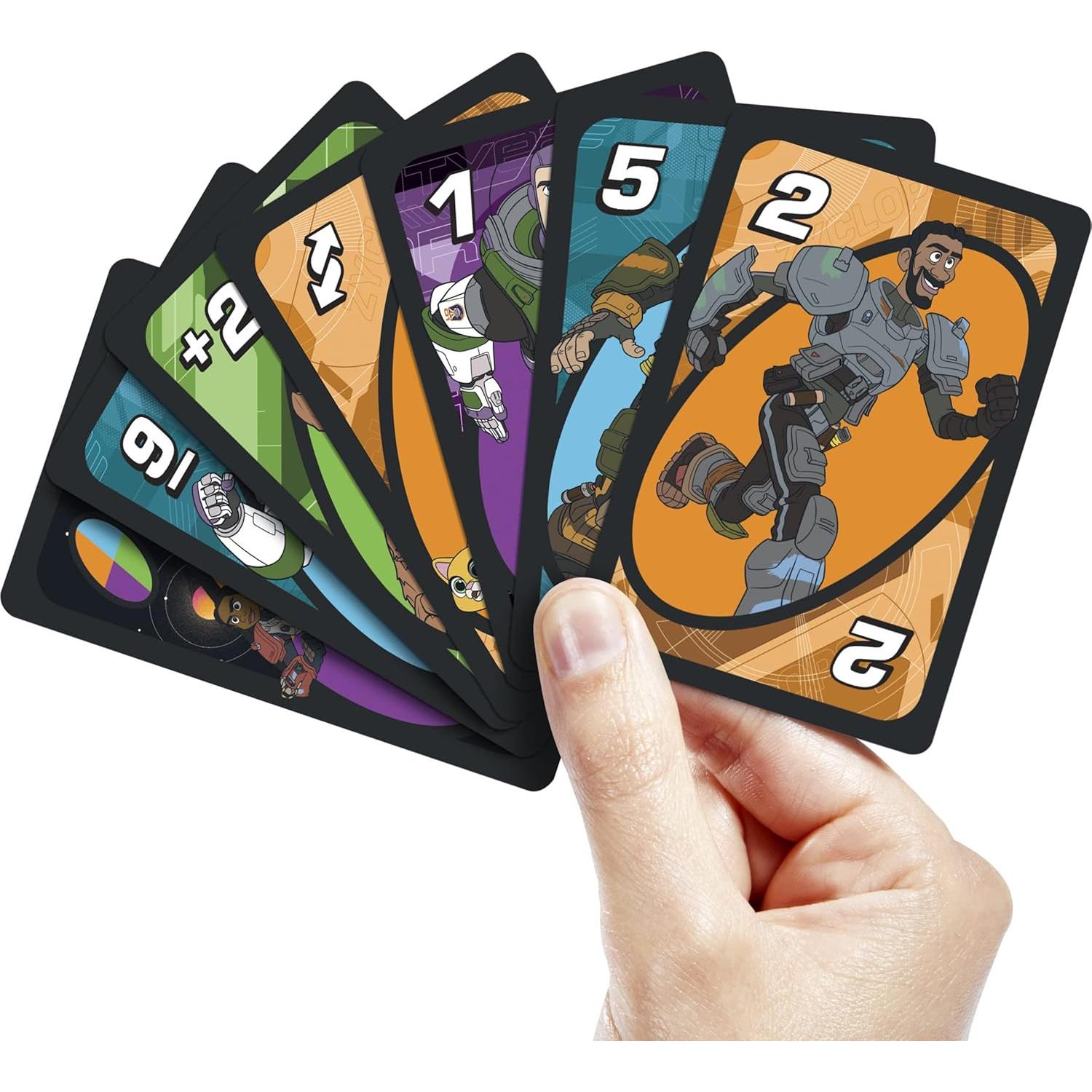 Juego de Cartas UNO Disney Pixar Lightyear en Lata Coleccionable